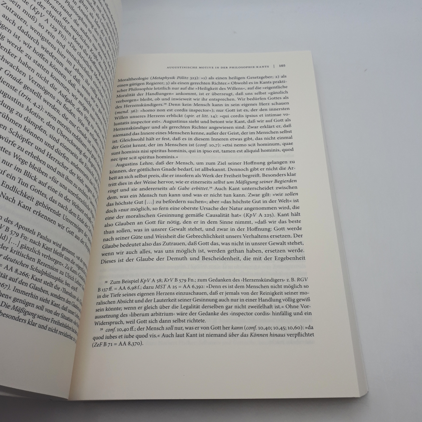 Fischer, Norbert (Herausgeber): Augustinus - Spuren und Spiegelungen seines Denkens. 2 Bände (=vollst.) 