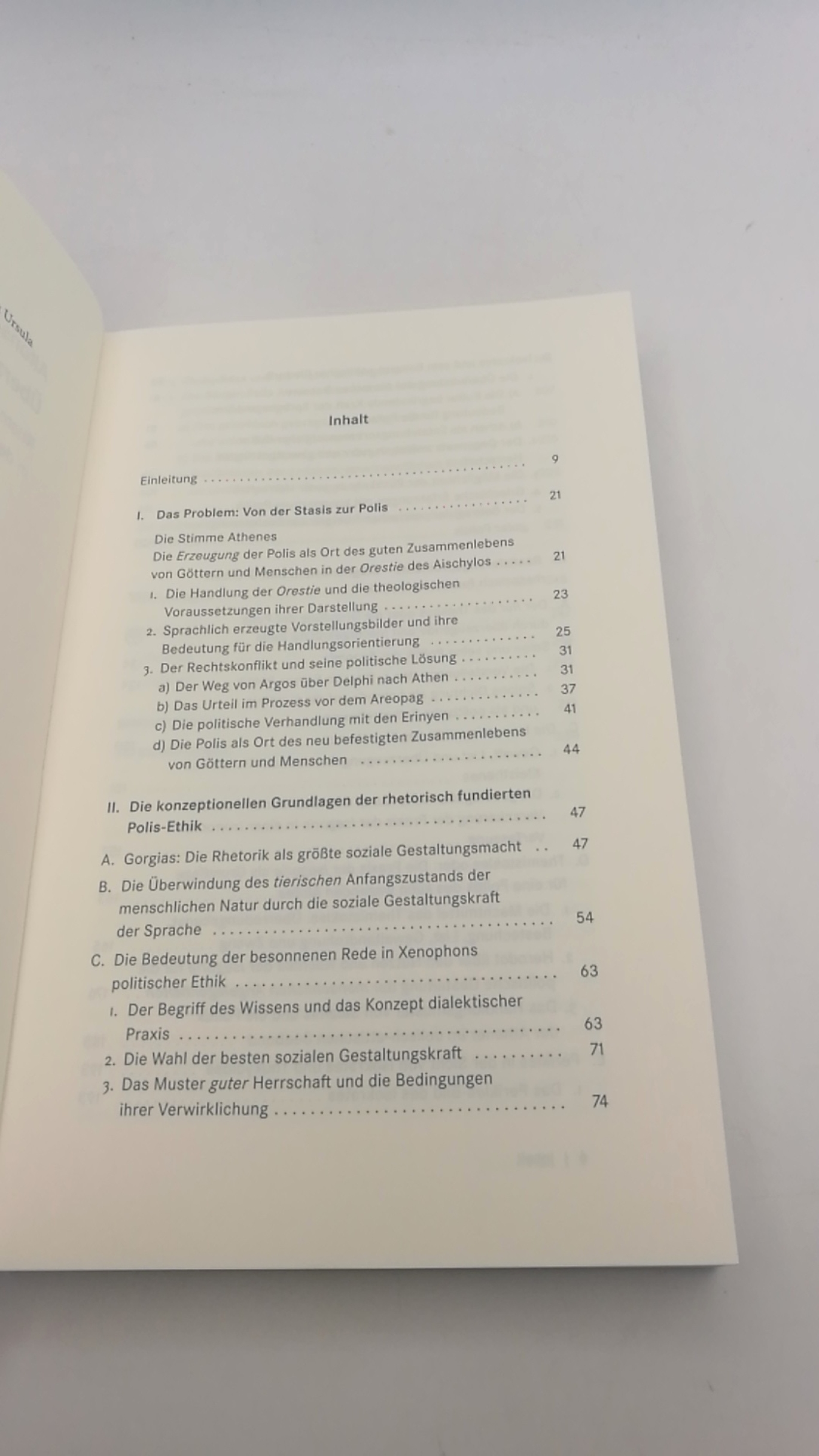 Reckermann, Alfons (Verfasser): Überzeugen Rhetorik und politische Ethik in der Antike / Alfons Reckermann