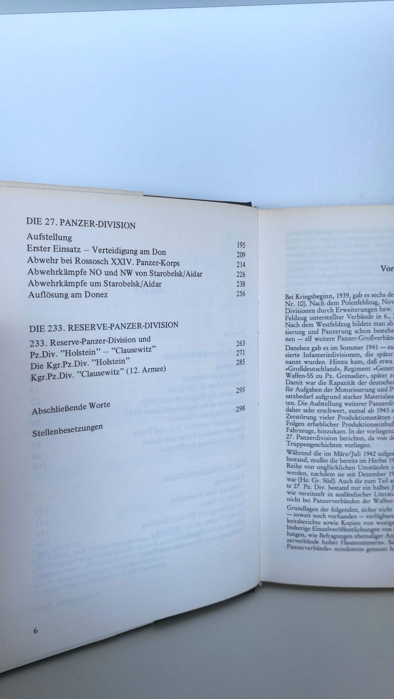 Stoves, Rolf (Verfasser): Die 22. [zweiundzwanzigste] Panzer-Division, 25. Panzer-Division, 27. Panzer-Division und die 233. Reserve-Panzer-Division Aufstellung, Gliederung, Einsatz / Rolf Stoves