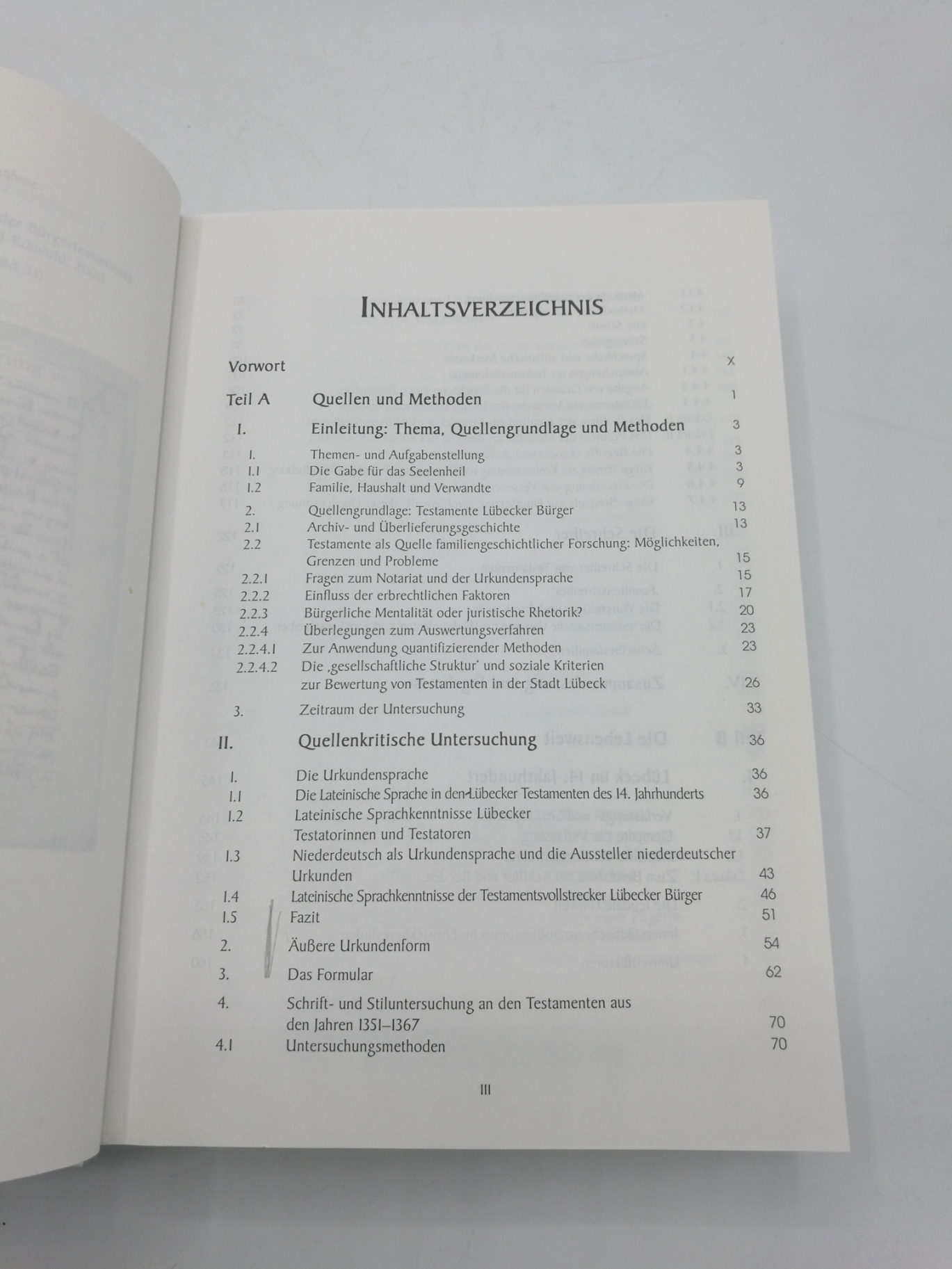 Noodt, Birgit (Verfasser): Religion und Familie in der Hansestadt Lübeck anhand der Bürgertestamente des 14. Jahrhunderts / von Birgit Noodt 