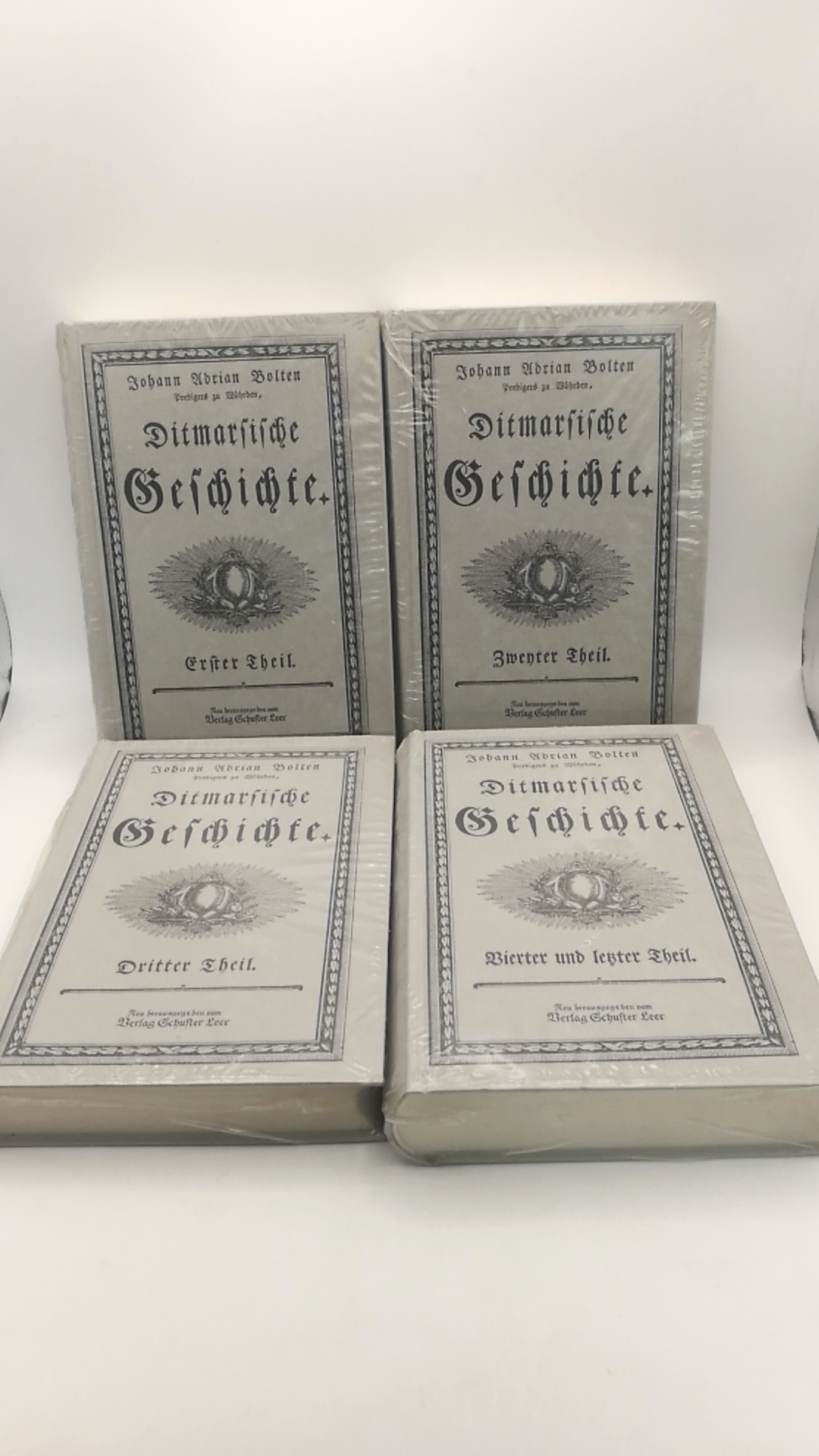 Bolten, Johann Adrian: Ditmarsische Geschichte. 4 Teile in 4 Bde. (=vollst.) 