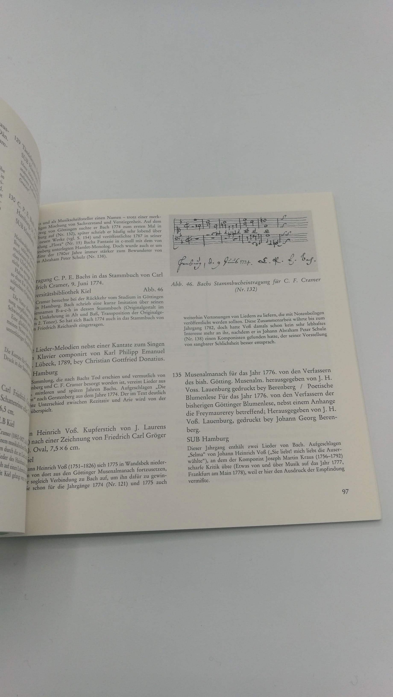 Lohmeier, Dieter [Hrsg.]: Carl Philipp Emanuel Bach Musik und Literatur in Norddeutschland