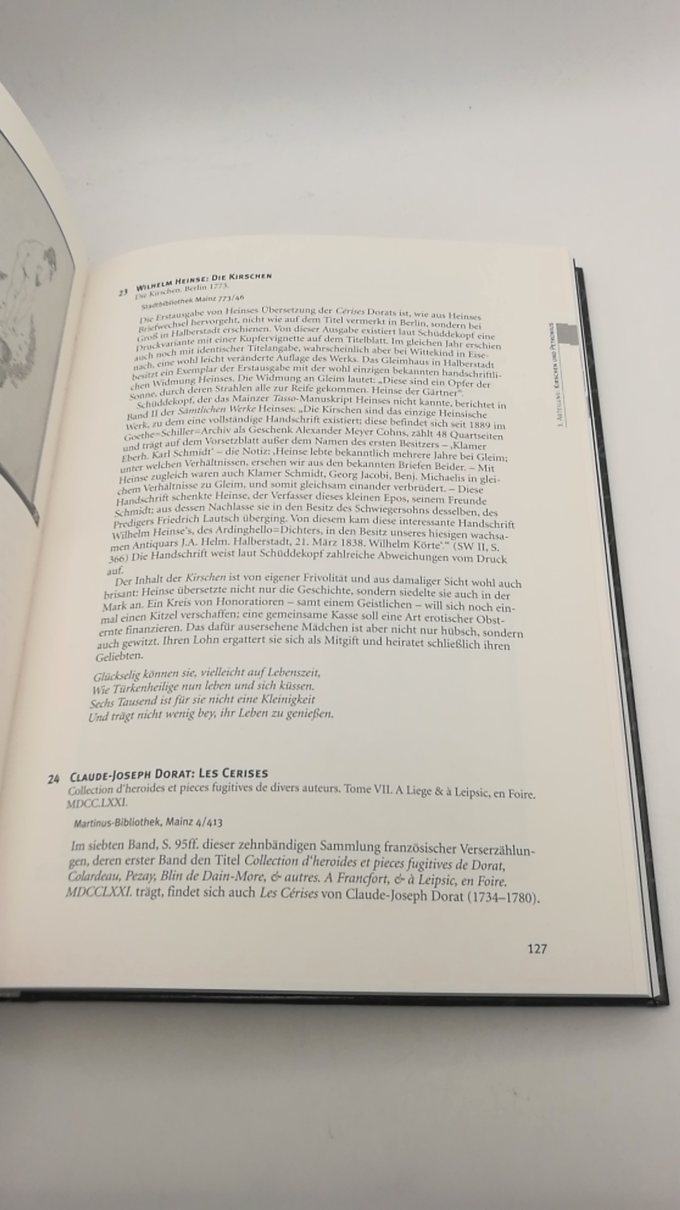 Frankhäuser, Gernot (Herausgeber): Wilhelm Heinse und seine Bibliotheken Ausstellung der Stadt Aschaffenburg und der Hofbibliothek Aschaffenburg in den Räumen der Städtischen Museen in Schloß Johannisburg: 10.05. - 06.07.2003; Ausstellung der Stadtbibliot