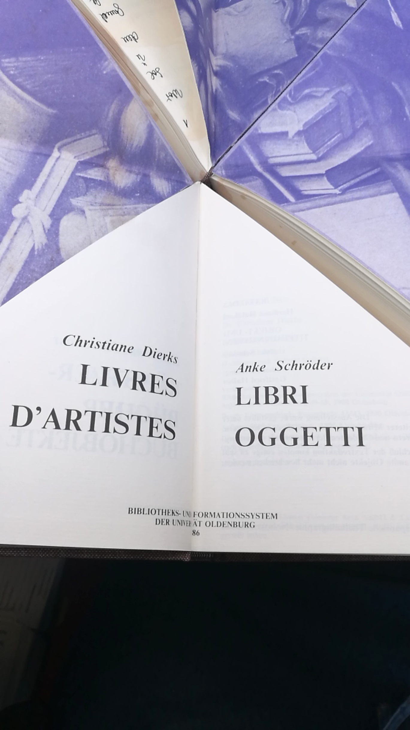 Havekost, Hermann: Künstlerbücher, Buchobjekte Ausstellungskatalog der Carl von Ossietzky Universität Oldenburg