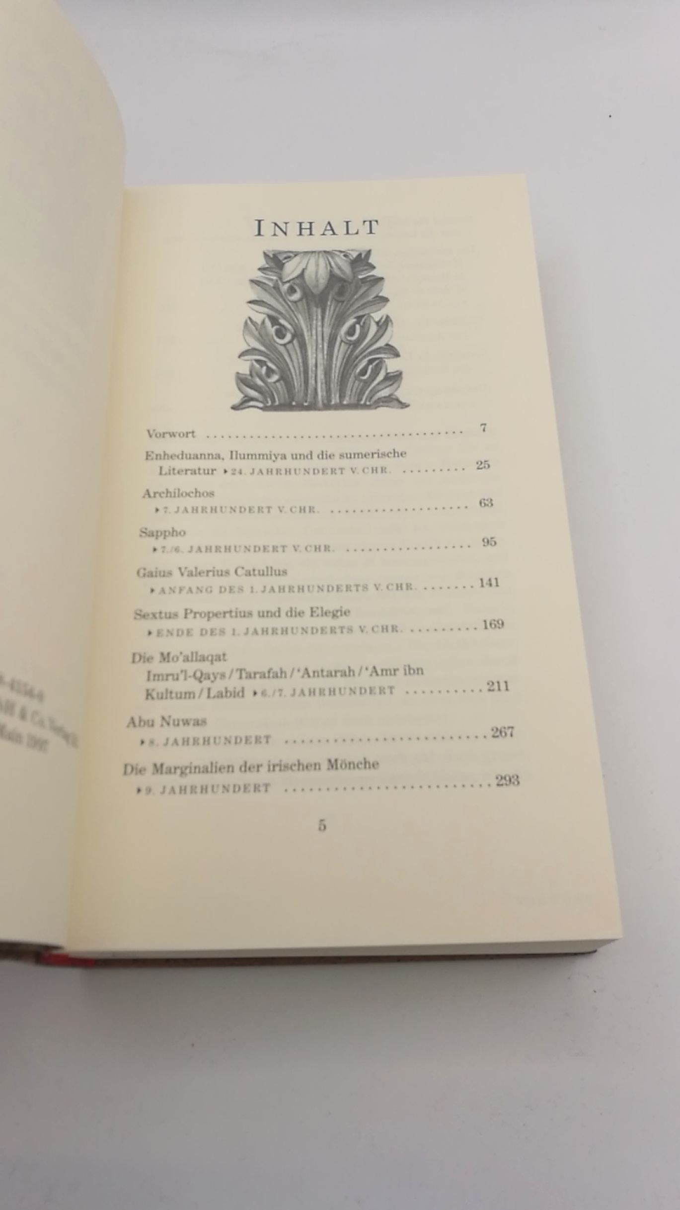 Schrott, Raoul (Herausgeber): Die Erfindung der Poesie Gedichte aus den ersten viertausend Jahren