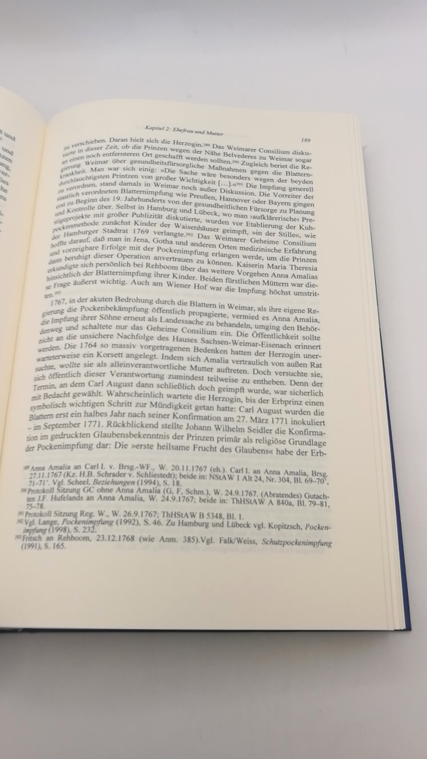 Berger, Joachim: Anna Amalia von Sachsen-Weimar-Eisenach (1739 - 1807) Denk- und Handlungsräume einer "aufgeklärten" Herzogin