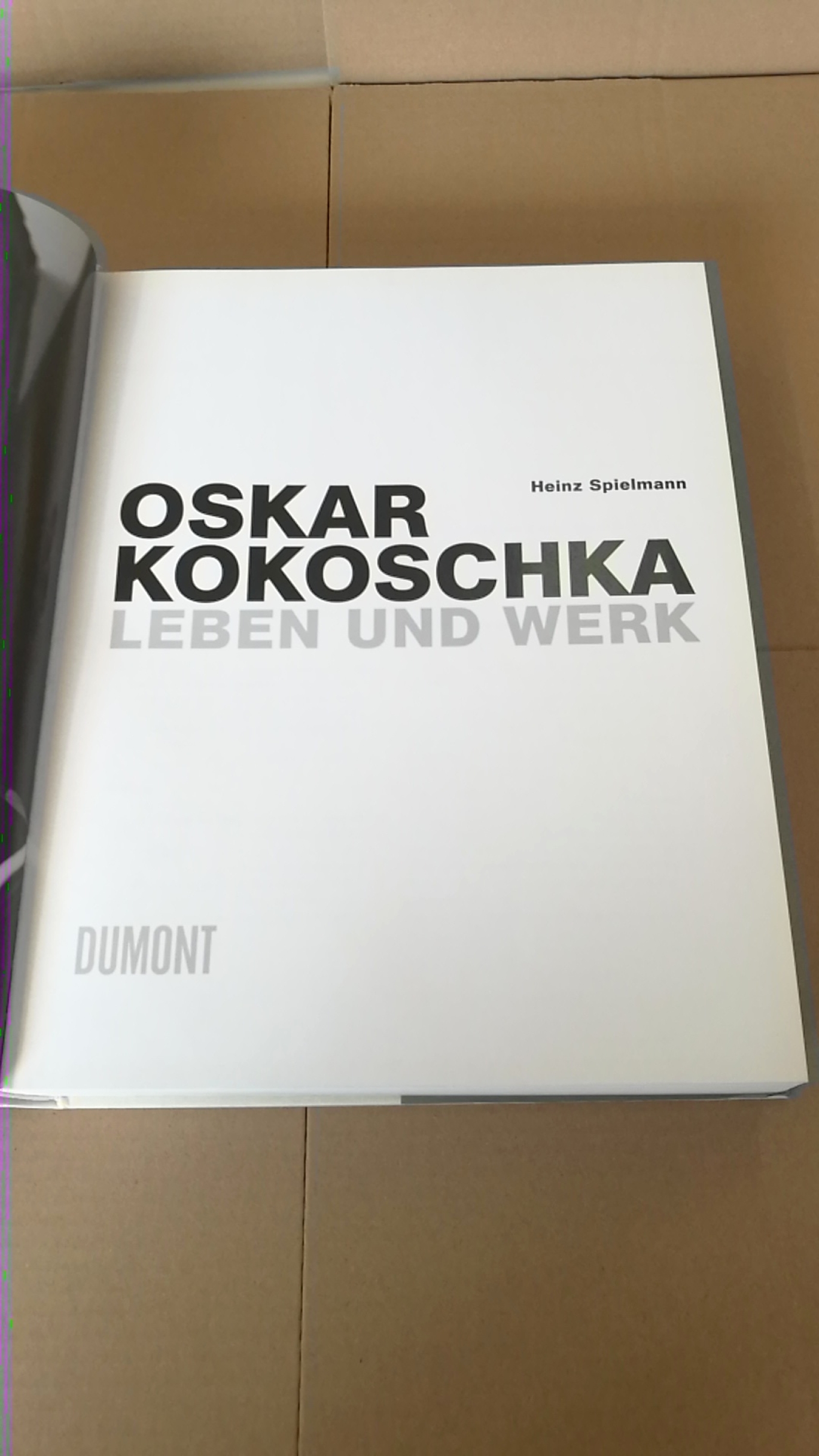 Spielmann, Heinz: Oskar Kokoschka Leben und Werk