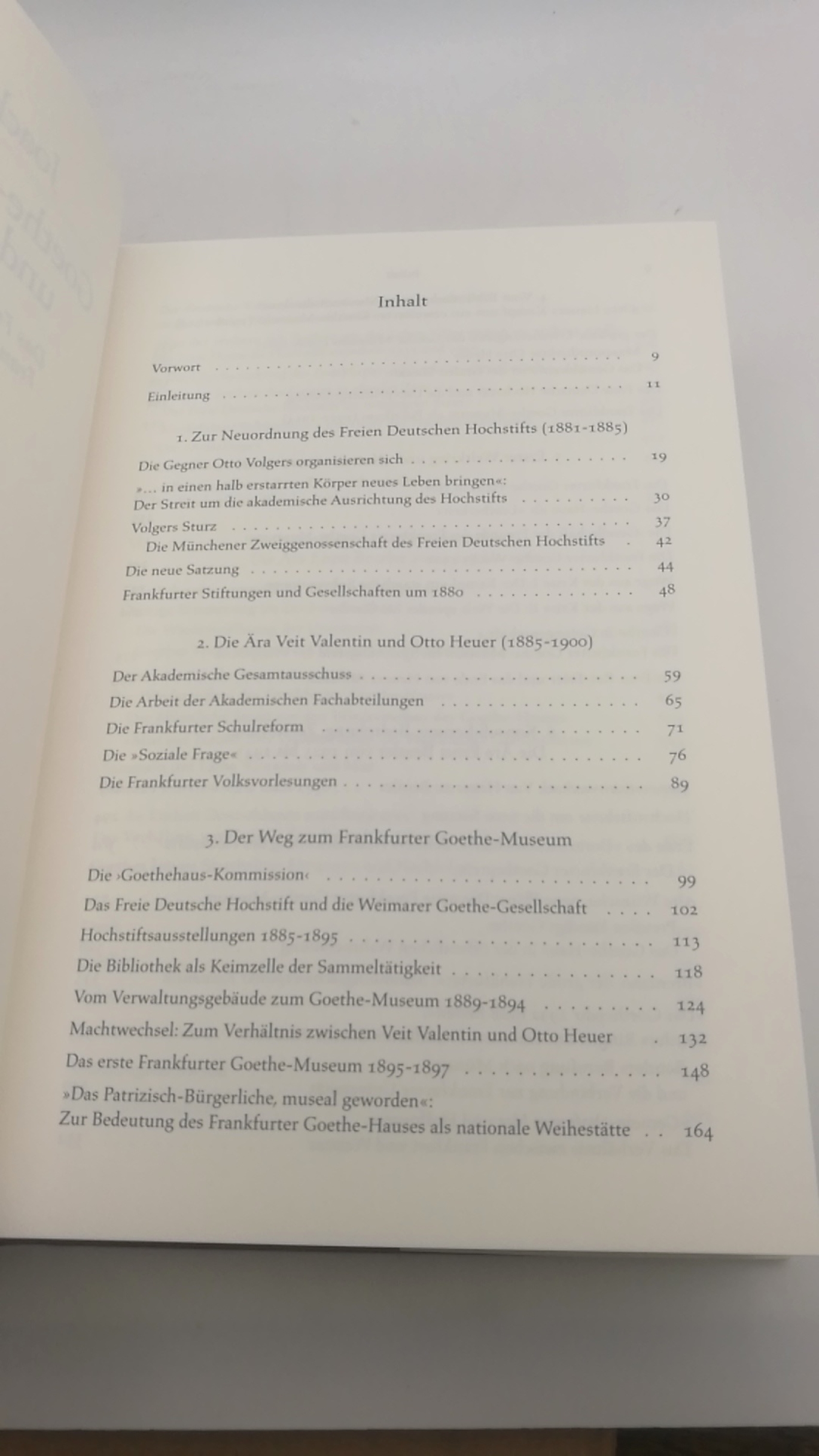 Seng, Joachim (Verfasser): Goethe-Enthusiasmus und Bürgersinn Das Freie Deutsche Hochstift - Frankfurter Goethe-Museum; 1881 - 1960 / Joachim Seng