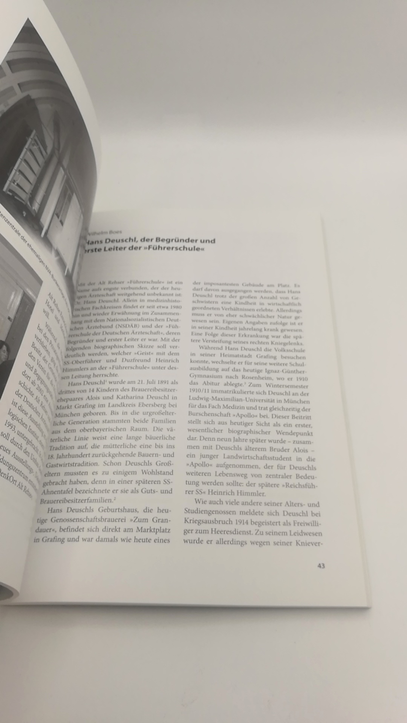 Stommer, Rainer (Herausgeber): Medizin im Dienste der Rassenideologie Die "Führerschule der Deutschen Ärzteschaft" in Alt Rehse