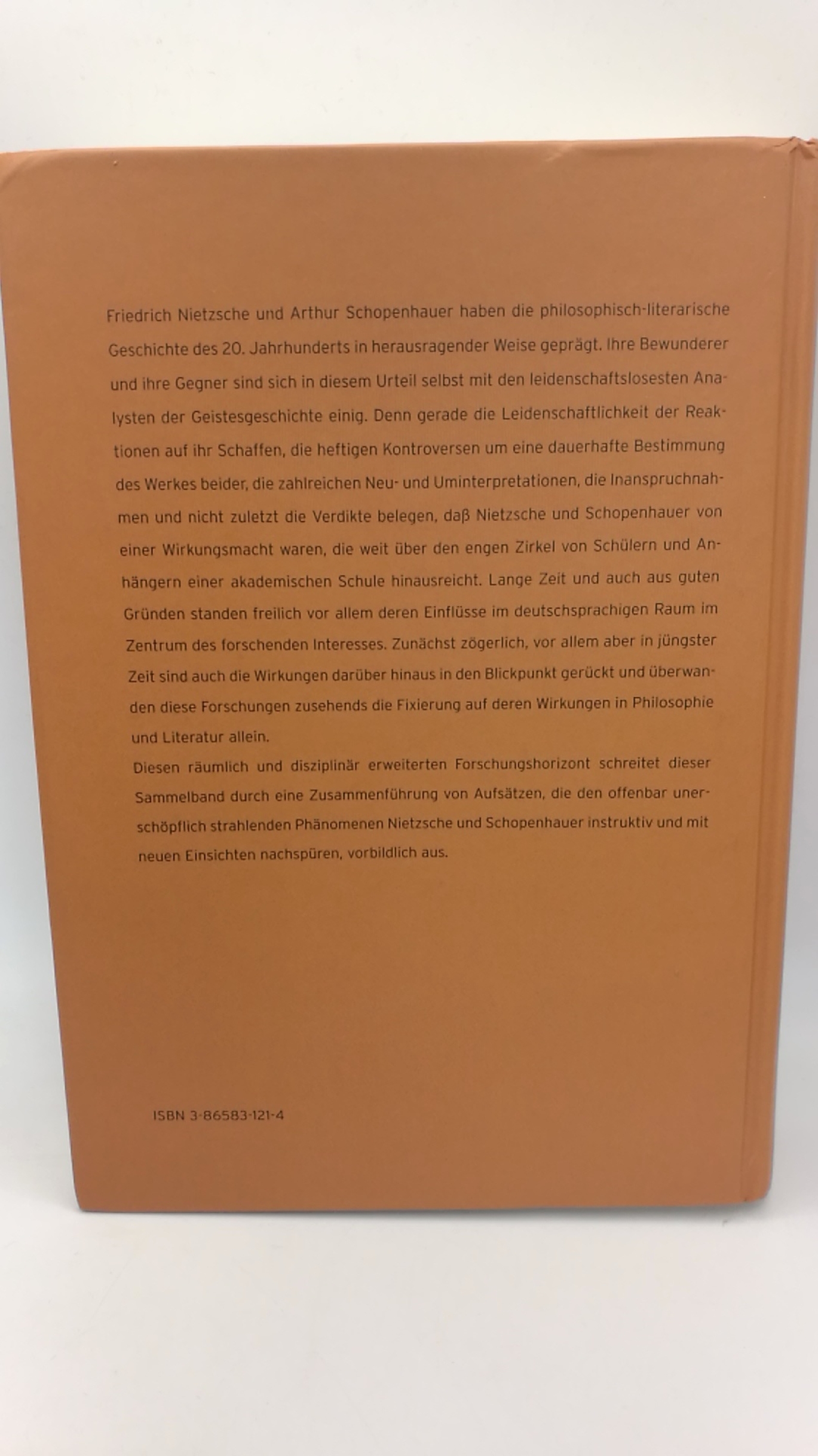 Kopij, Marta: Nietzsche und Schopenhauer Rezeptionsphänomene der Wendezeiten