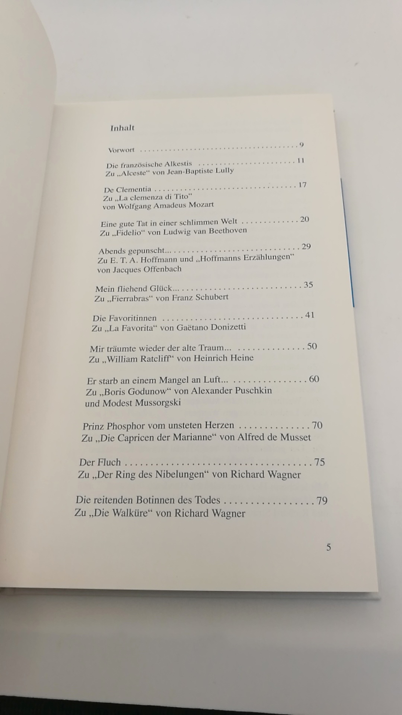 Huber-Hering, Vita: Mein Theaterbuch Essays zu Dichtern und Komponisten, Themen und Szenarien