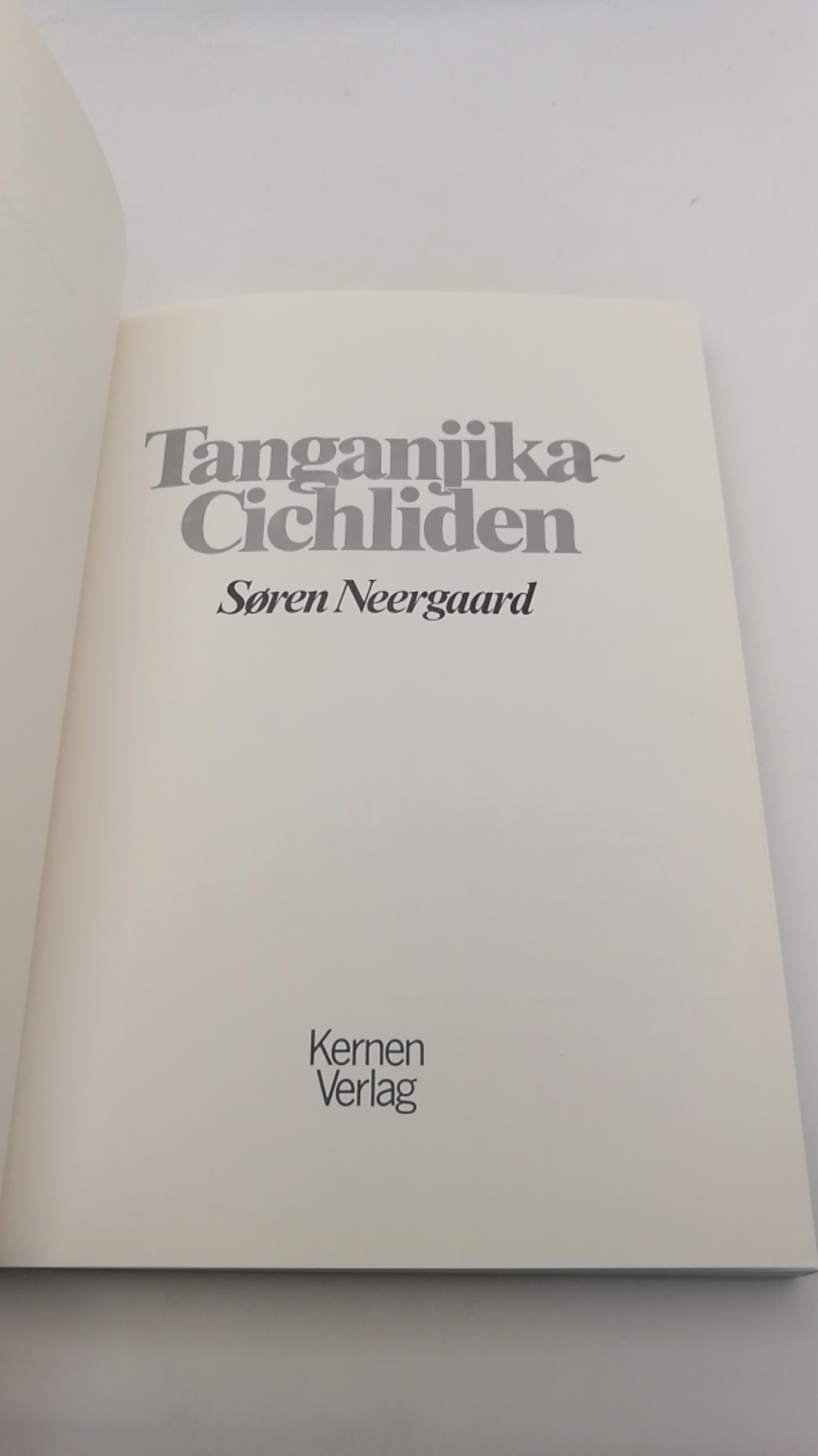 Neergaard, Soren: Tanganjika-Cichliden