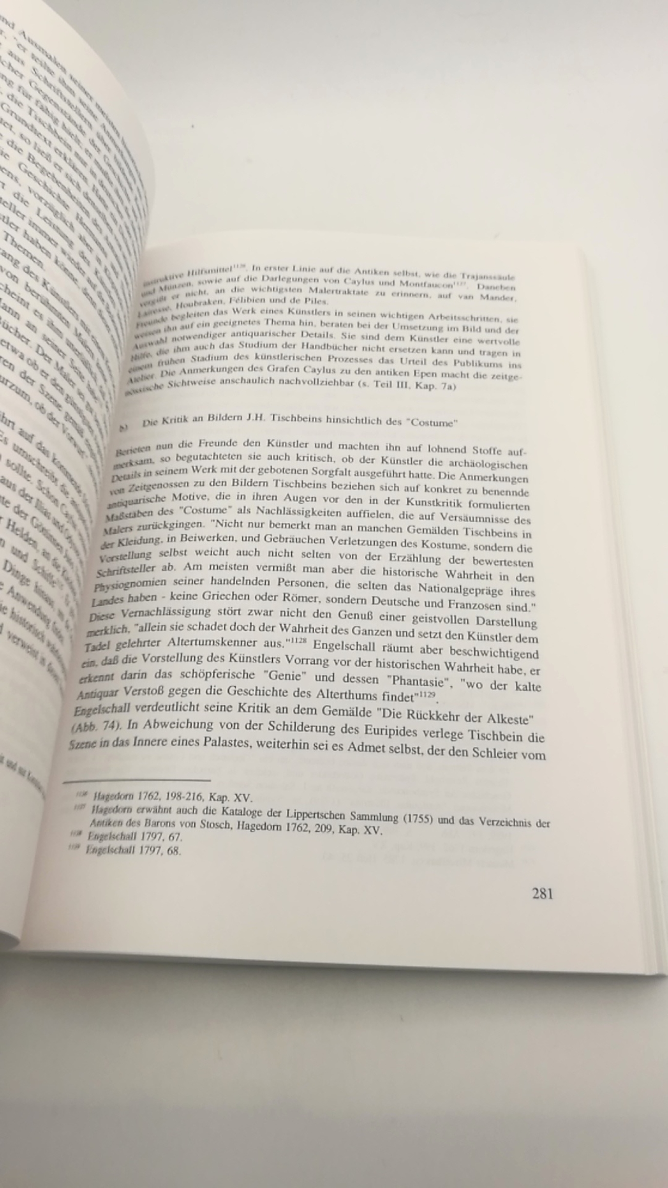 Tiegel-Hertfelder, Petra (Verfasser): "Historie war sein Fach" Mythologie und Geschichte im Werk Johann Heinrich Tischbeins d.Ã„.; (1722 - 1789) / Petra Tiegel-Hertfelder