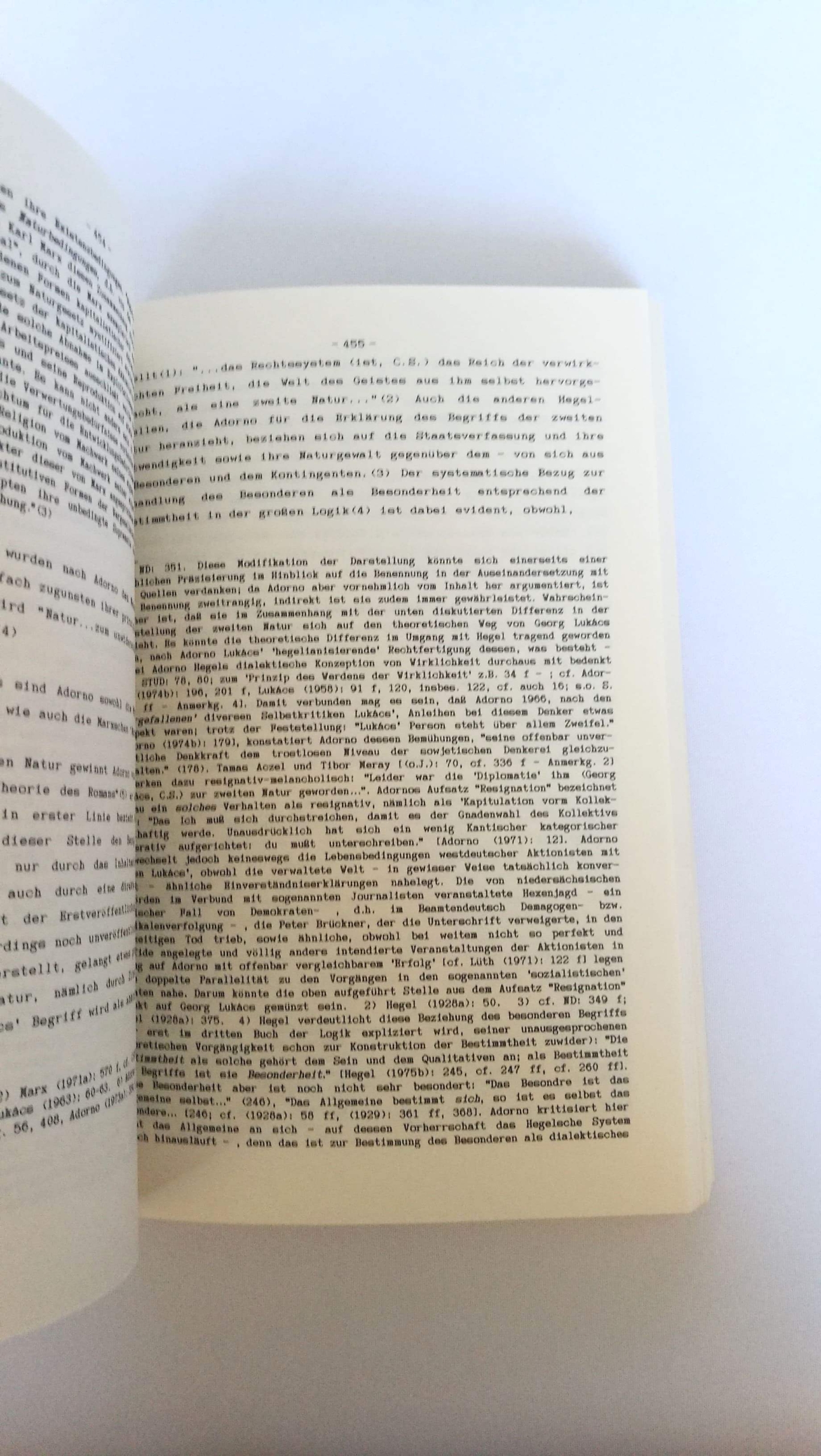 Schlüter, Carsten: Adornos Kritik der apologetischen Vernunft. 2 Bände Epistemata Würzburger wissenschaftliche Schriften. Reihe Philosophie