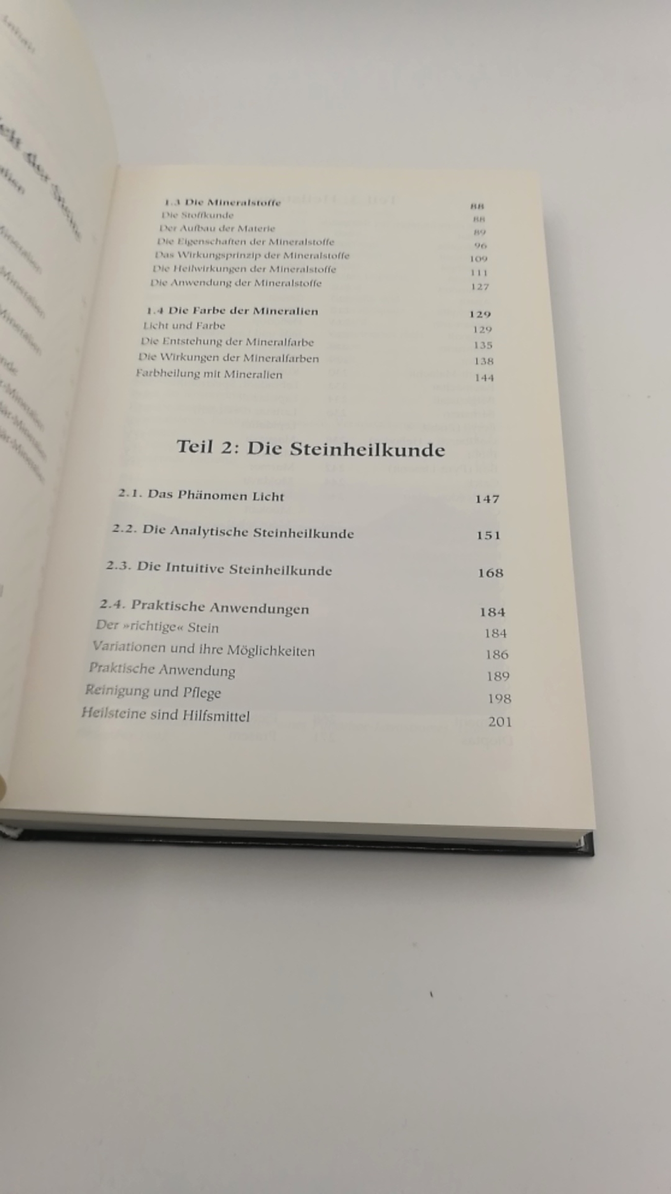 Gienger, Michael: Die Steinheilkunde Ein Handbuch