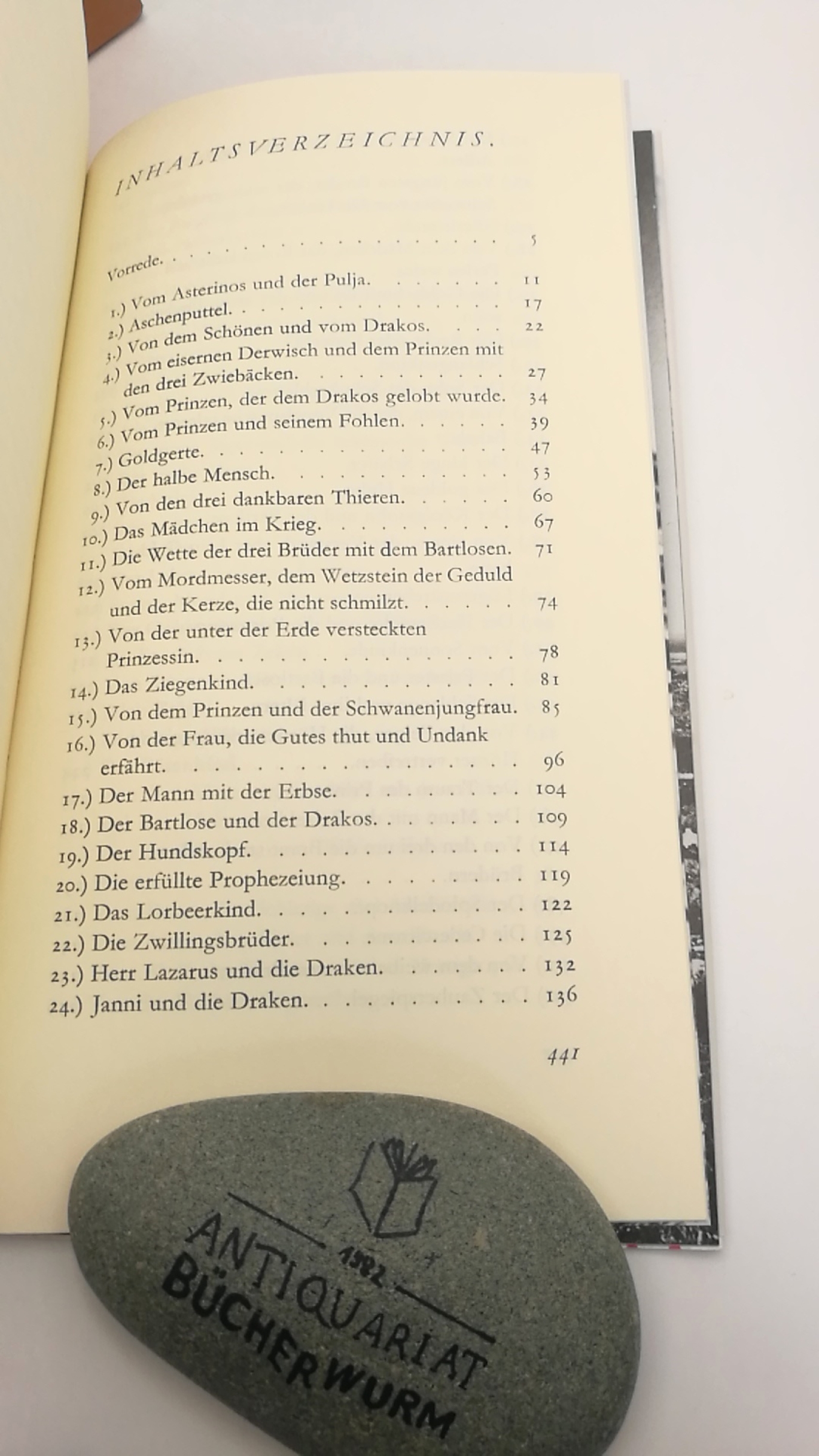 Enzesberger, Hans Magnus (Hrsg.): Griechische Märchen. Gesammelt und übersetzt von Johann Georg von Hahn