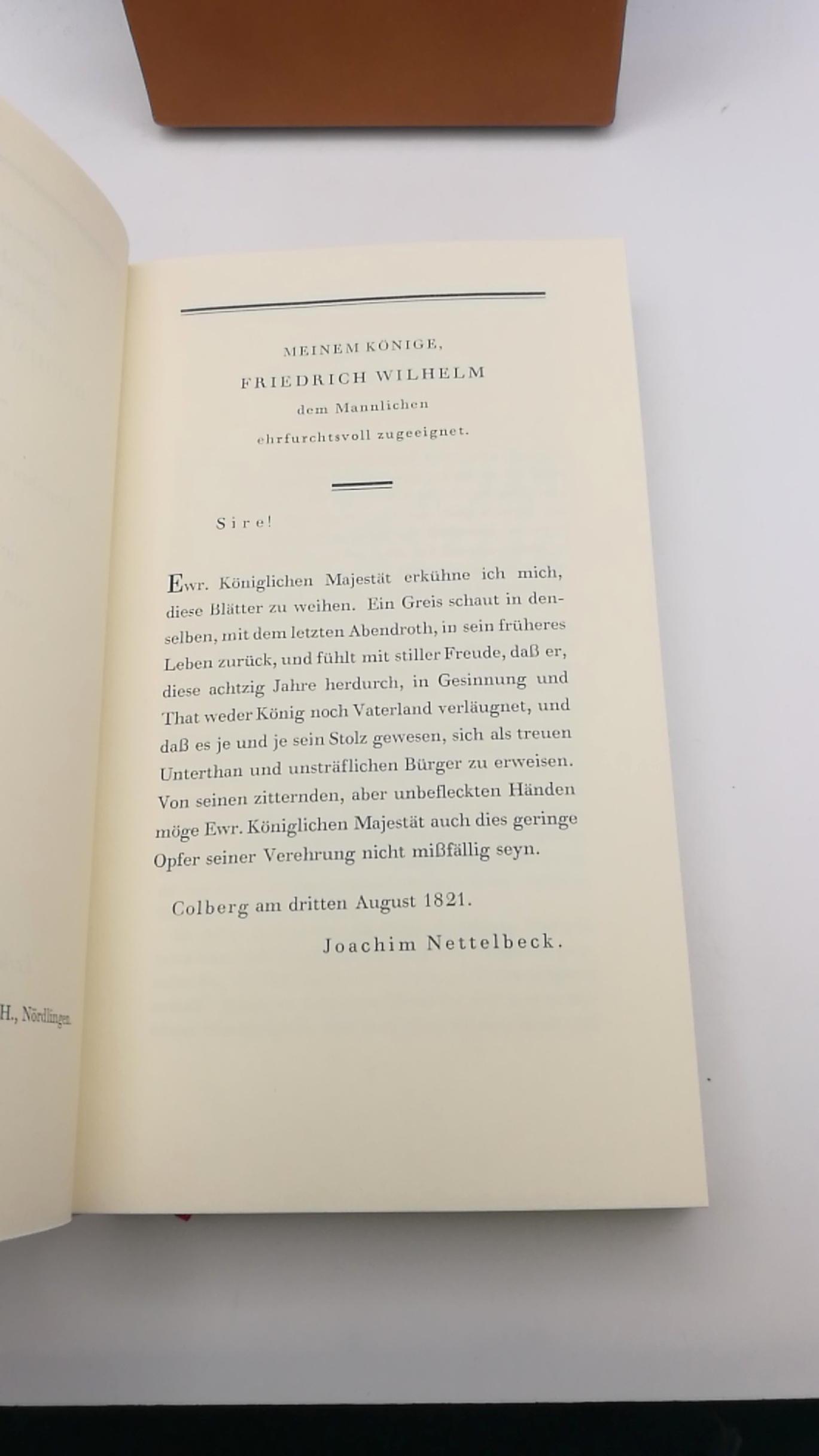 J.C.L. Haken (Hrsg.): Lebensbeschreibung des Seefahrers, Patrioten und Sklavenhändlers Joachim Nettelbeck. Von ihm selbst aufgezeichnet. Die Andere Bibliothek. Herausgegeben von Hans Magnus Enzensberger. Limitierte Vorzugsausgabe. 999 Exemplare. Handschri