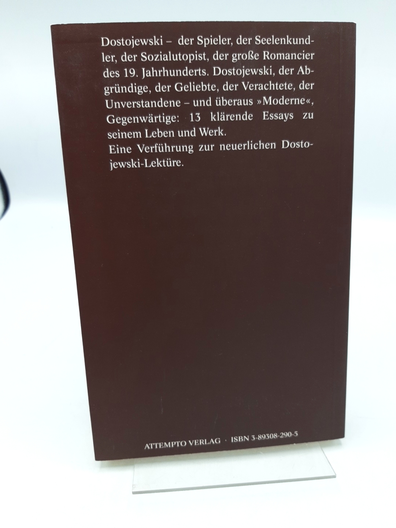 Setzer, Heinz: Fjodor Michailowitsch Dostojewski Dichter, Denker, Visionär