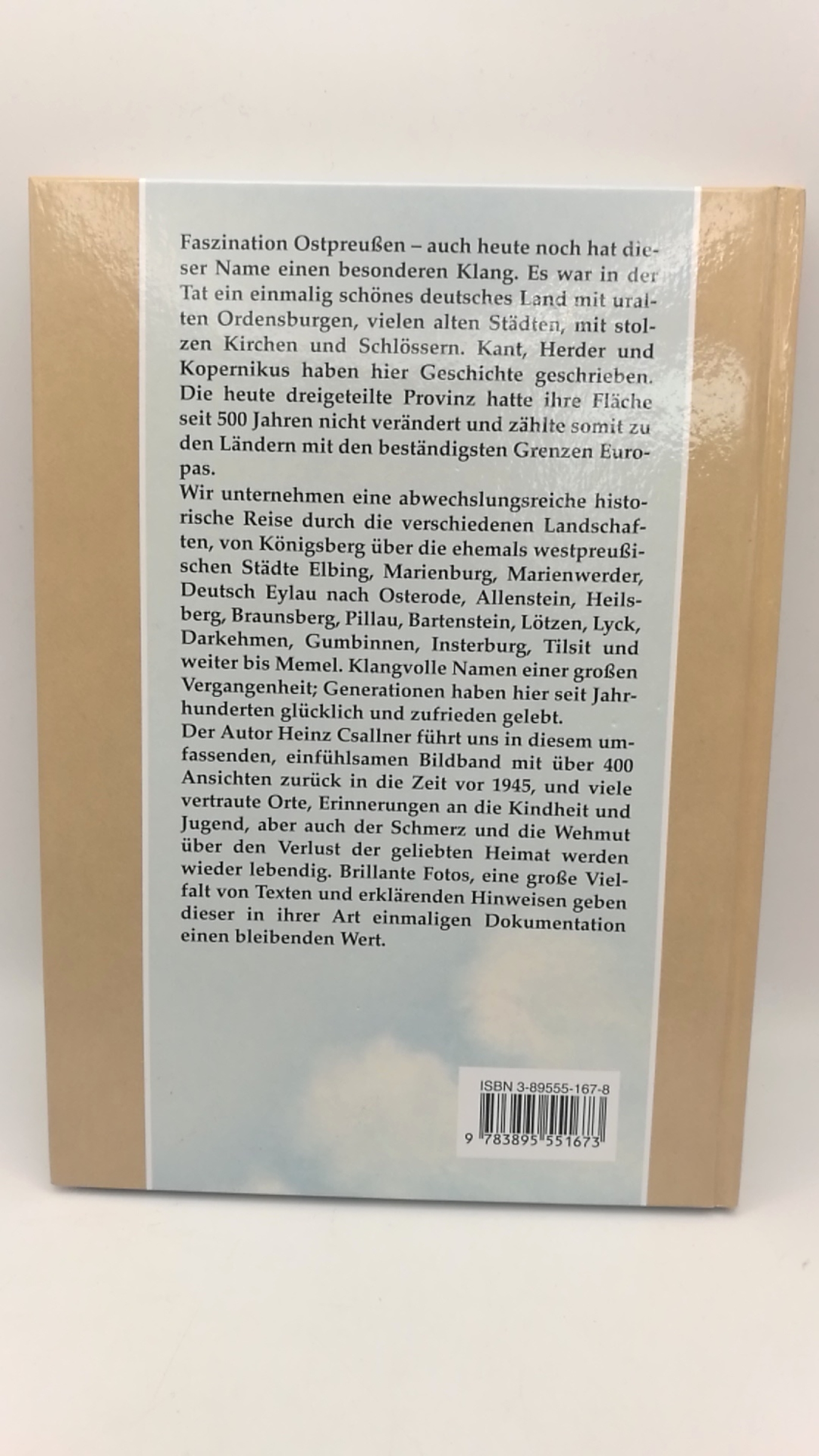 Csallner, Heinz: Historische Ansichten von Ostpreussen 