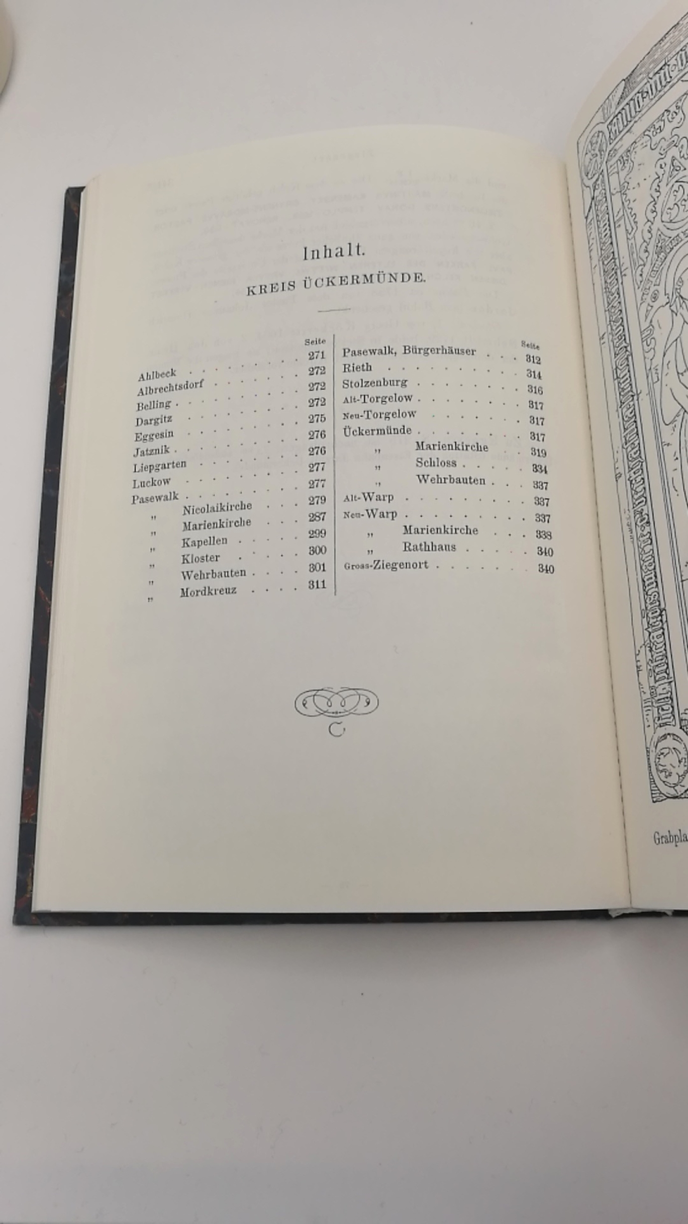 Lemcke, Hugo: Die Bau- und Kunstdenkmäler des Regierungsbezirks StettinTeil Heft III [3]: Der Kreis Ückermünde + Heft V[5]: Der Kreis Randow