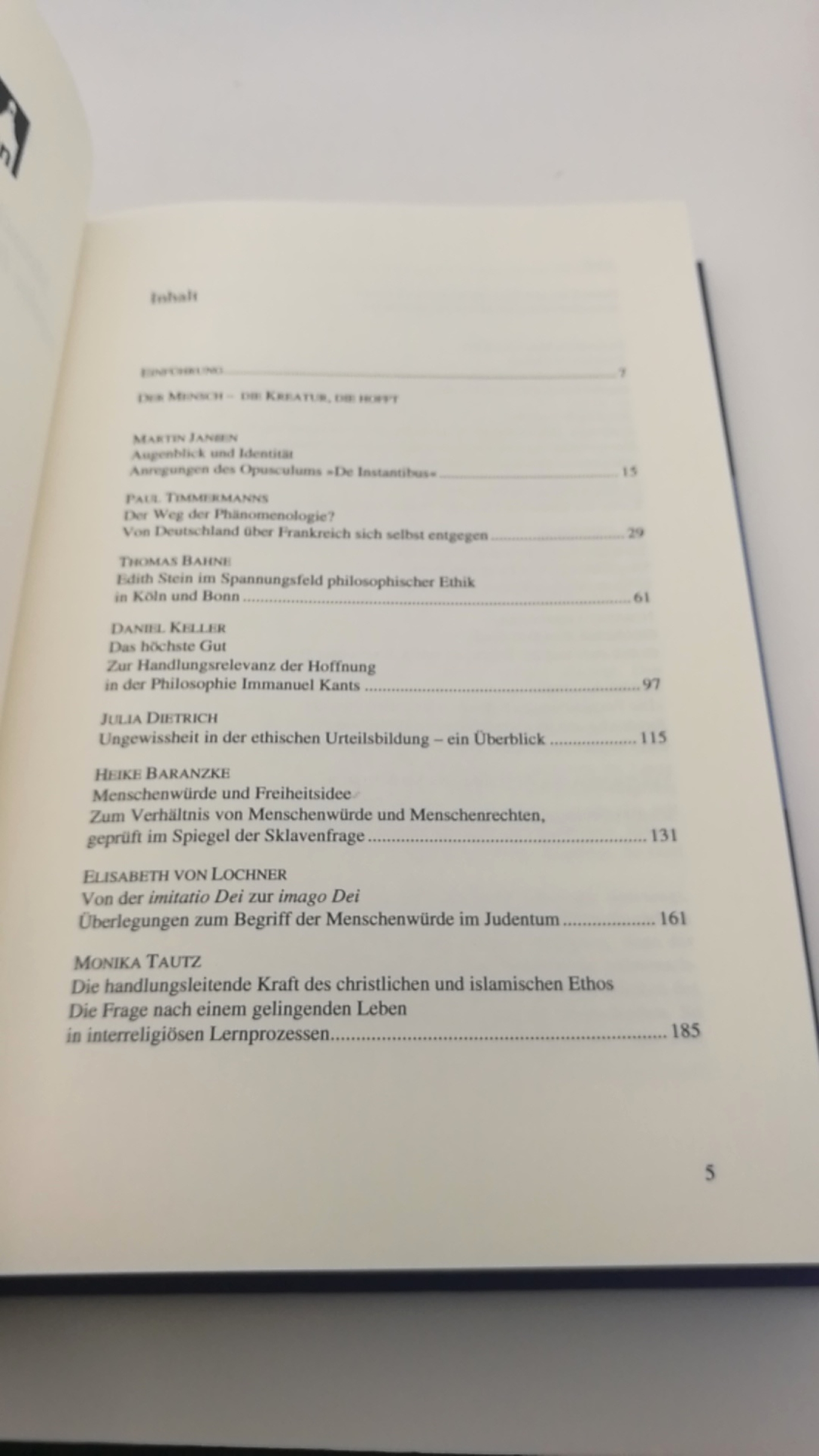 Baranzke, Heike (Herausgeber): Menschenleben - Lebenszeit Impulse für eine Ethik der Hoffnung : Gerhard Höver zum 60. Geburtstag