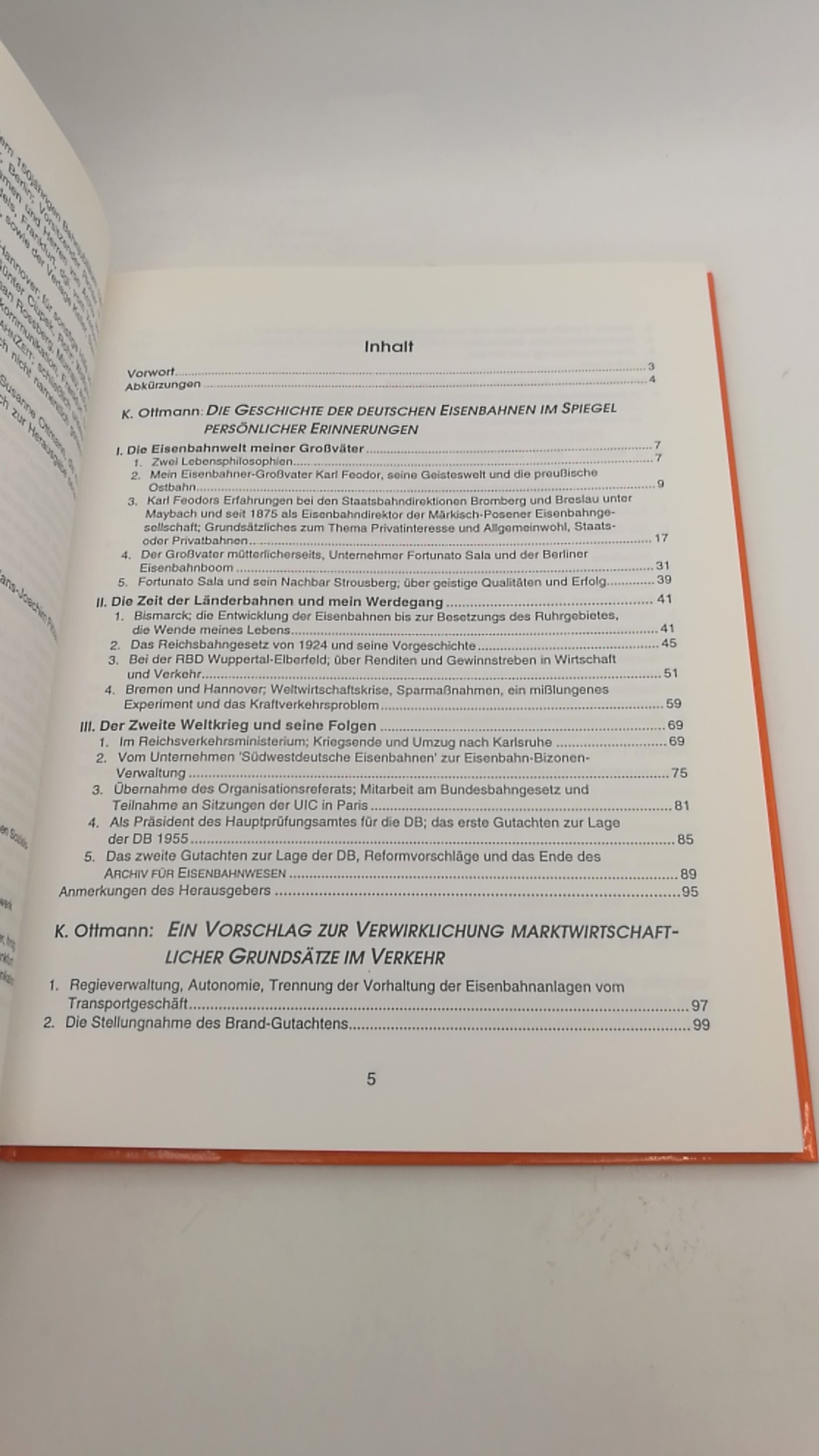 Ottmann, Karl: Deutsche Eisenbahnen im Zeitenwandel Eisenbahngeschichte aktuell