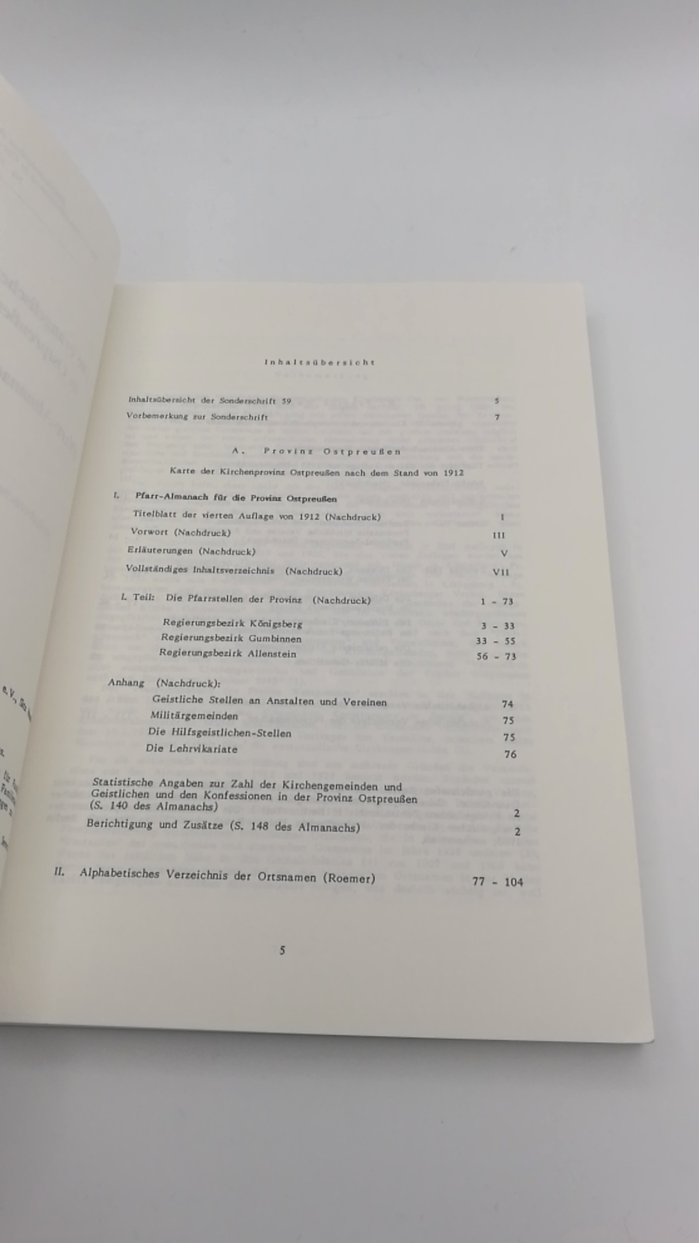 Verein für Familienforschung in Ost- u. Westpreussen e.V. (Hrgs.), : Die evangelischen Kirchengemeinden in Ostpreussen und Westpreussen in den Pfarr-Almanachen von 1912 und 1913 Mit alphabet. Reg. d. eingepfarrten Orte; (Kirchspielverzeichnisse)