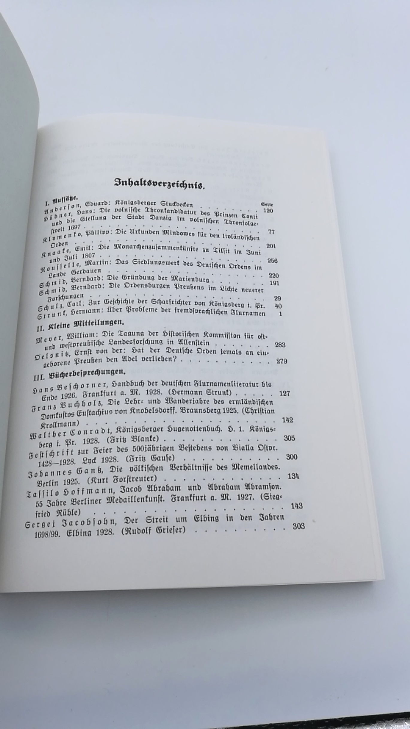 Verein für Familienforschung in Ost- und Westpreußen e. V. (Hrgs.), : Altpreußische Forschungen. Neue Folge. Band 20. 38 Jahrgang, 1990. Register Nachdruck. Sonderschriften des Vereins für Familienforschung in Ost- und Westpreußen e. V., Nr. 65/3.