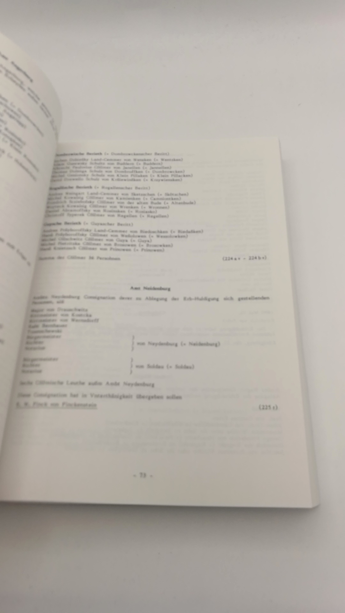 Diehlmann, Hans Heinz (Hrgs.): Erbhuldigungsakten des Herzogtums und Königreichs Preussen. 3. Teil , 1678 bis 1737 : Geheimes Staatsarchiv Preussischer Kulturbesitz, Etatsministerium  87 d Nr. 39 bis 55