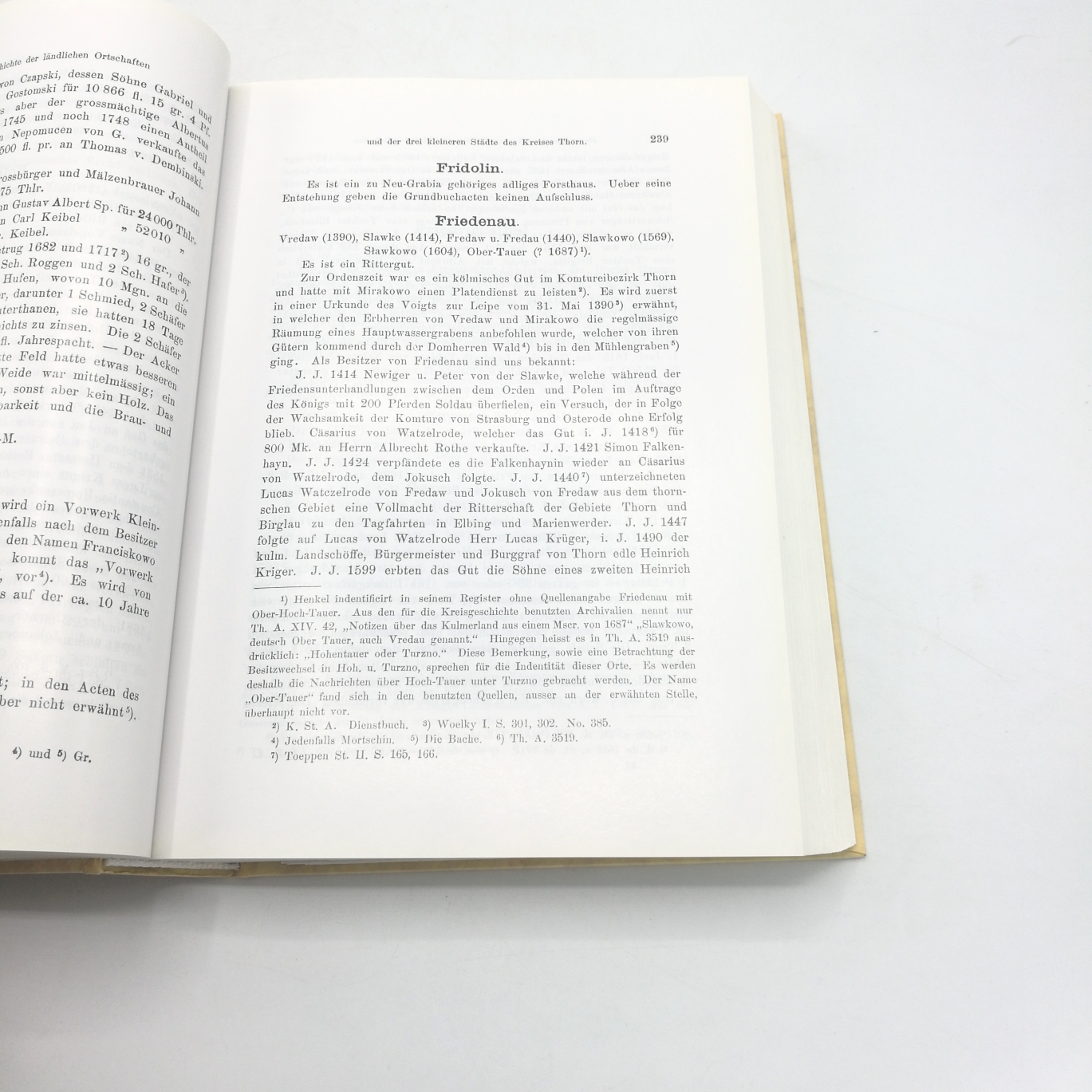 Mercker, Hans: Geschichte der ländlichen Ortschaften und der drei kleineren Städte des Kreises Thorn  in seiner früheren Ausdehnung vor der Abzweigung des Kreises Briesen i.J. 1888