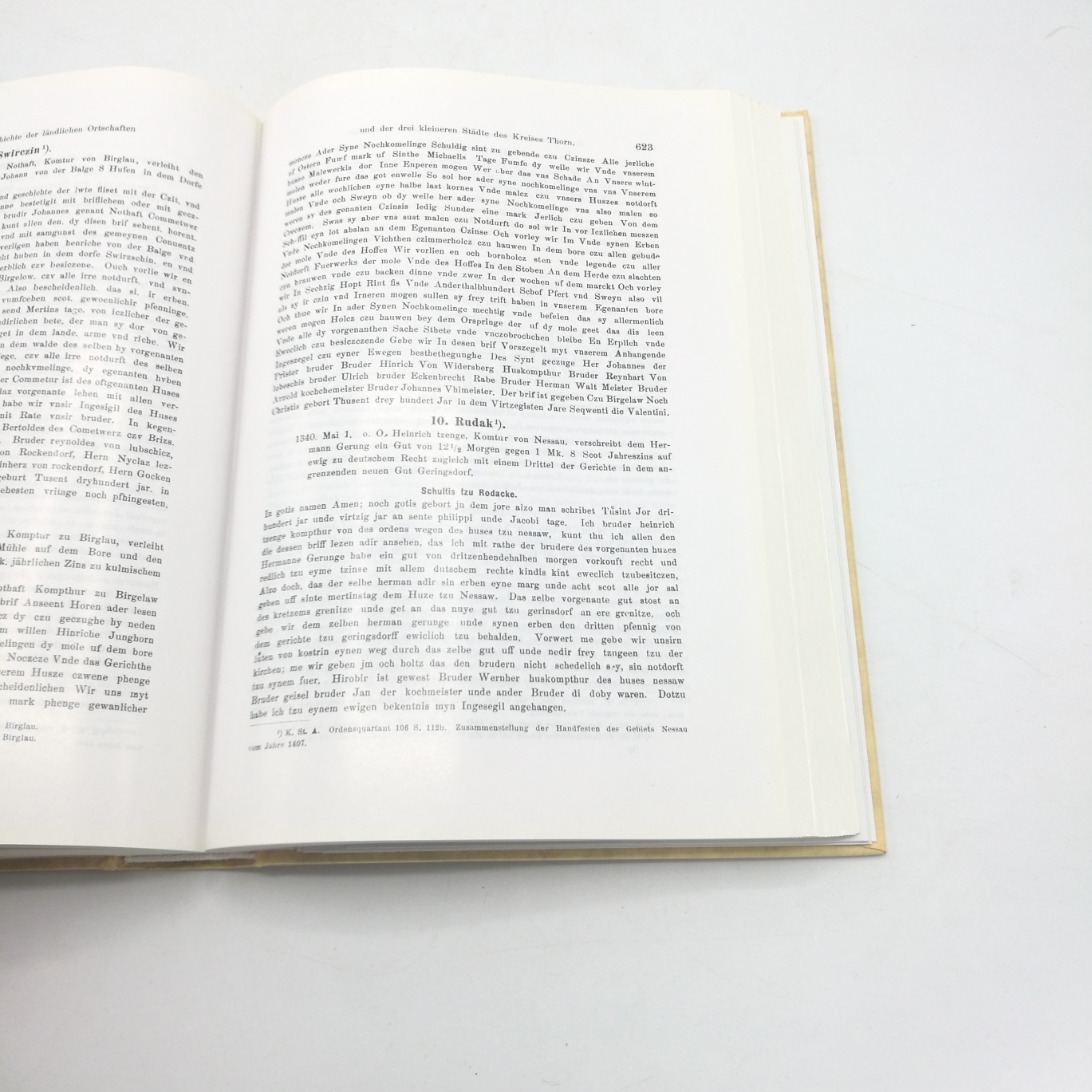 Mercker, Hans: Geschichte der ländlichen Ortschaften und der drei kleineren Städte des Kreises Thorn  in seiner früheren Ausdehnung vor der Abzweigung des Kreises Briesen i.J. 1888