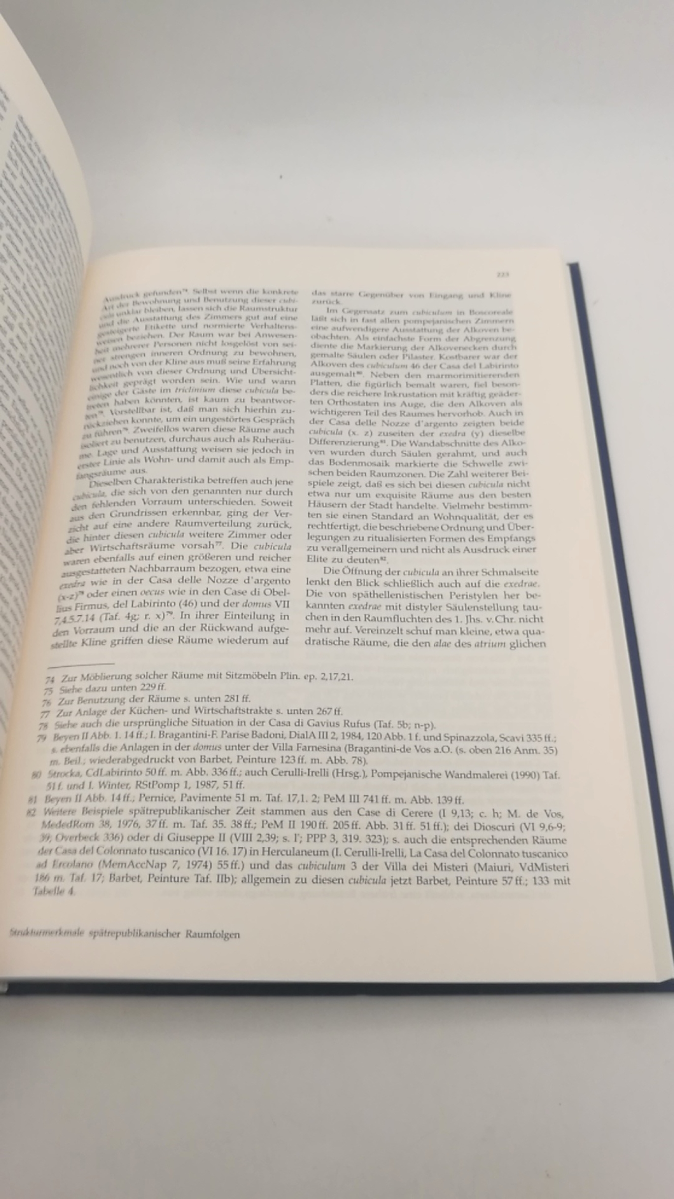 Dickmann, Jens-Arne (Verfasser): Domus frequentata. Text- und Tafelband. =2 Bde (=vollst.) Anspruchsvolles Wohnen im pompejanischen Stadthaus