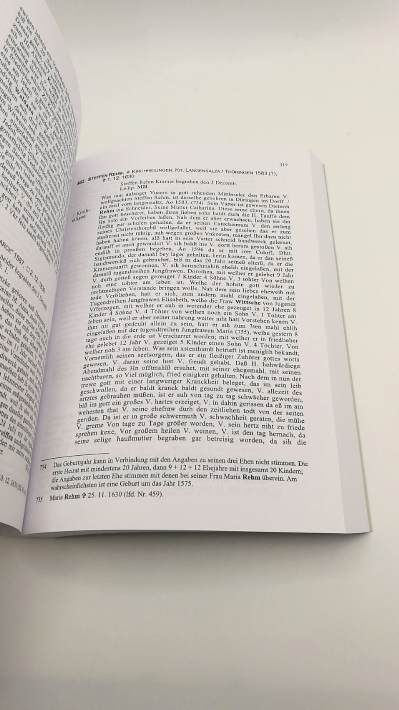 Weichbrodt, Ernst Peter (Hrgs.): "Bey gehaltener Leichpredigt abgekündigt" Lebensläufe von Verstorbenen der Altstädtischen Gemeinde Königsberg i. Pr. aus den Jahren 1626-1637