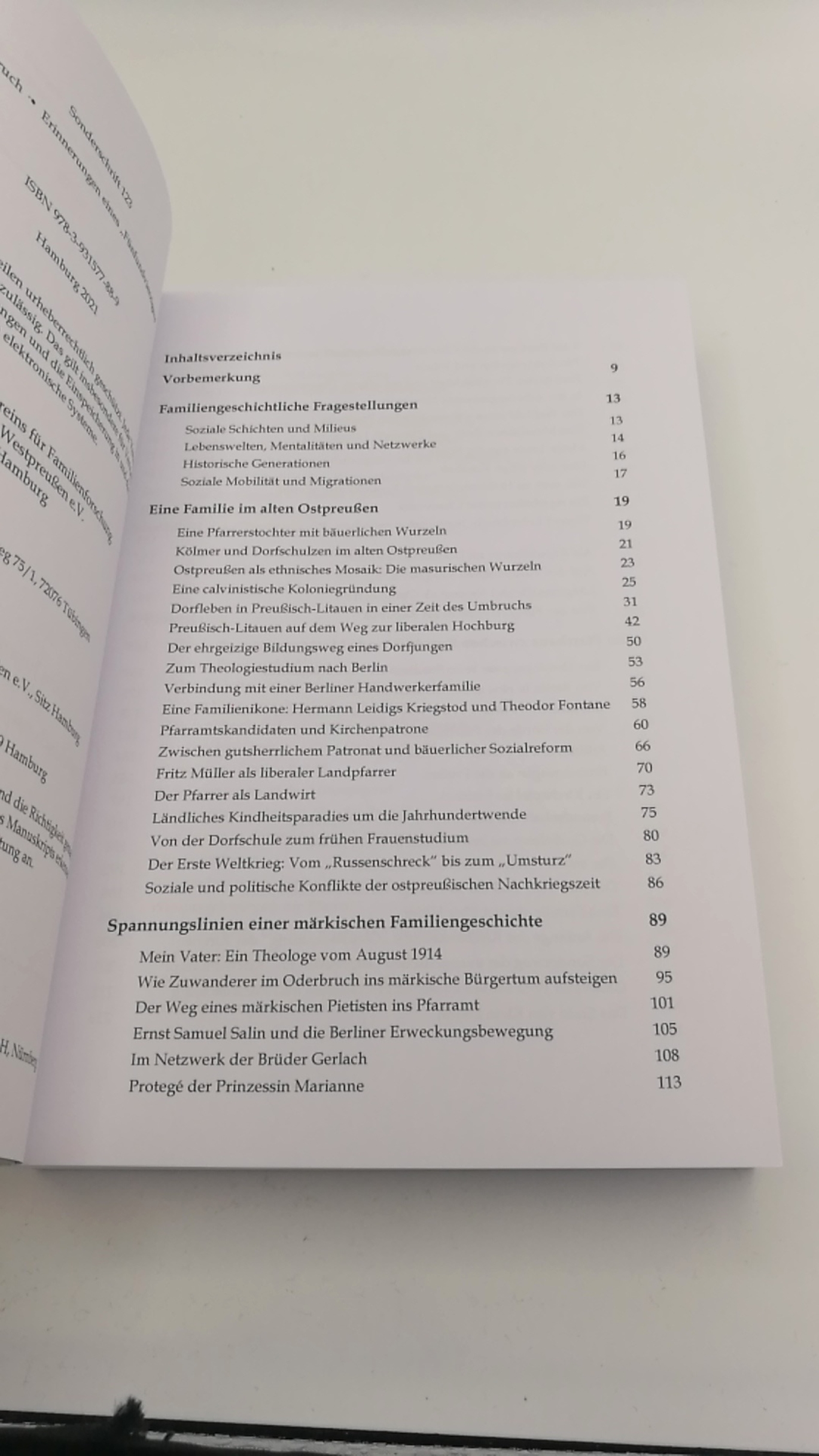 Lehmbruch, Gerhard: Erinnerungen eines "Fünfundvierzigers" Eine Jugend unter dem Hakenkreuz vor dem Hintergrund einer märkisch-ostpreußischen Familiengeschichte