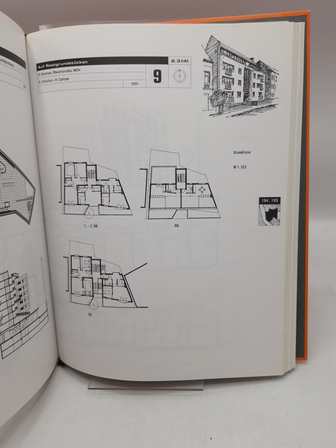 Mehlhorn, Dieter-J. (Verfasser): Grundrissatlas Wohnungsbau Spezial; Lösungen und Projektbeispiele für: schwierige Grundstücke, besondere Lagen; Erweiterung, Umnutzung, Aufstockung / Dieter-J. Mehlhorn unter Mitarb. von Marita Tiedemann