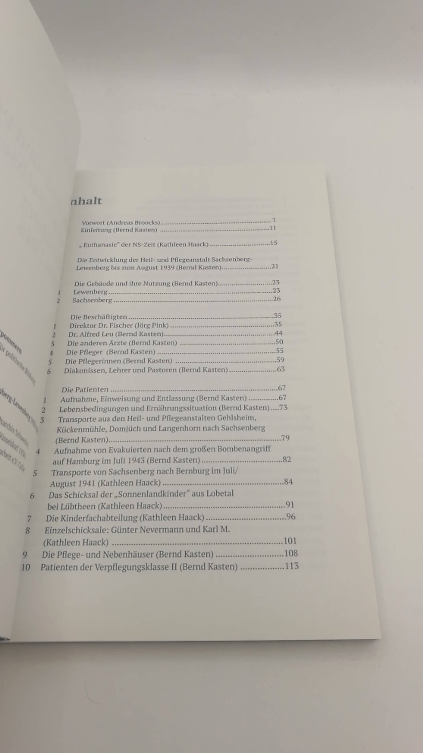 Haack, Kathleen: Die Heil- und Pflegeanstalt Sachsenberg-Lewenberg 1939-1945 