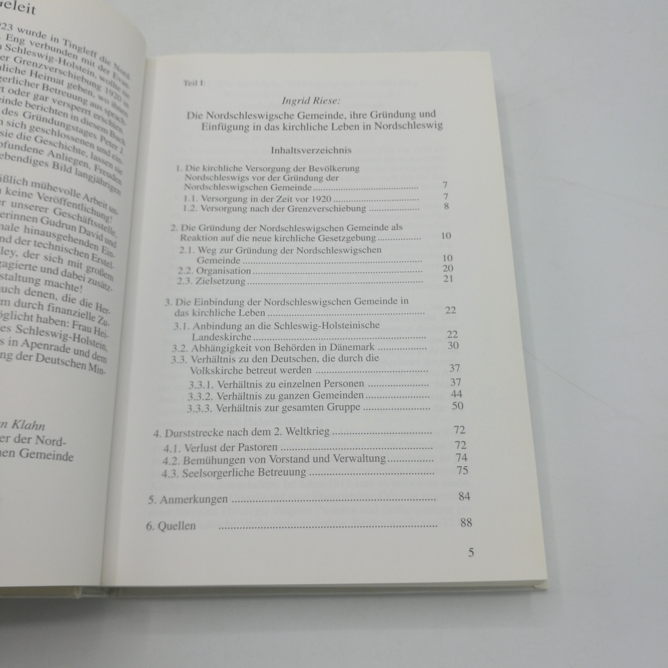 Ingrid Riese, : Im Wandel der Zeiten 75 Jahre Nordschleswigsche Gemeinde / [hrsg. von der Nordschleswigschen Gemeinde