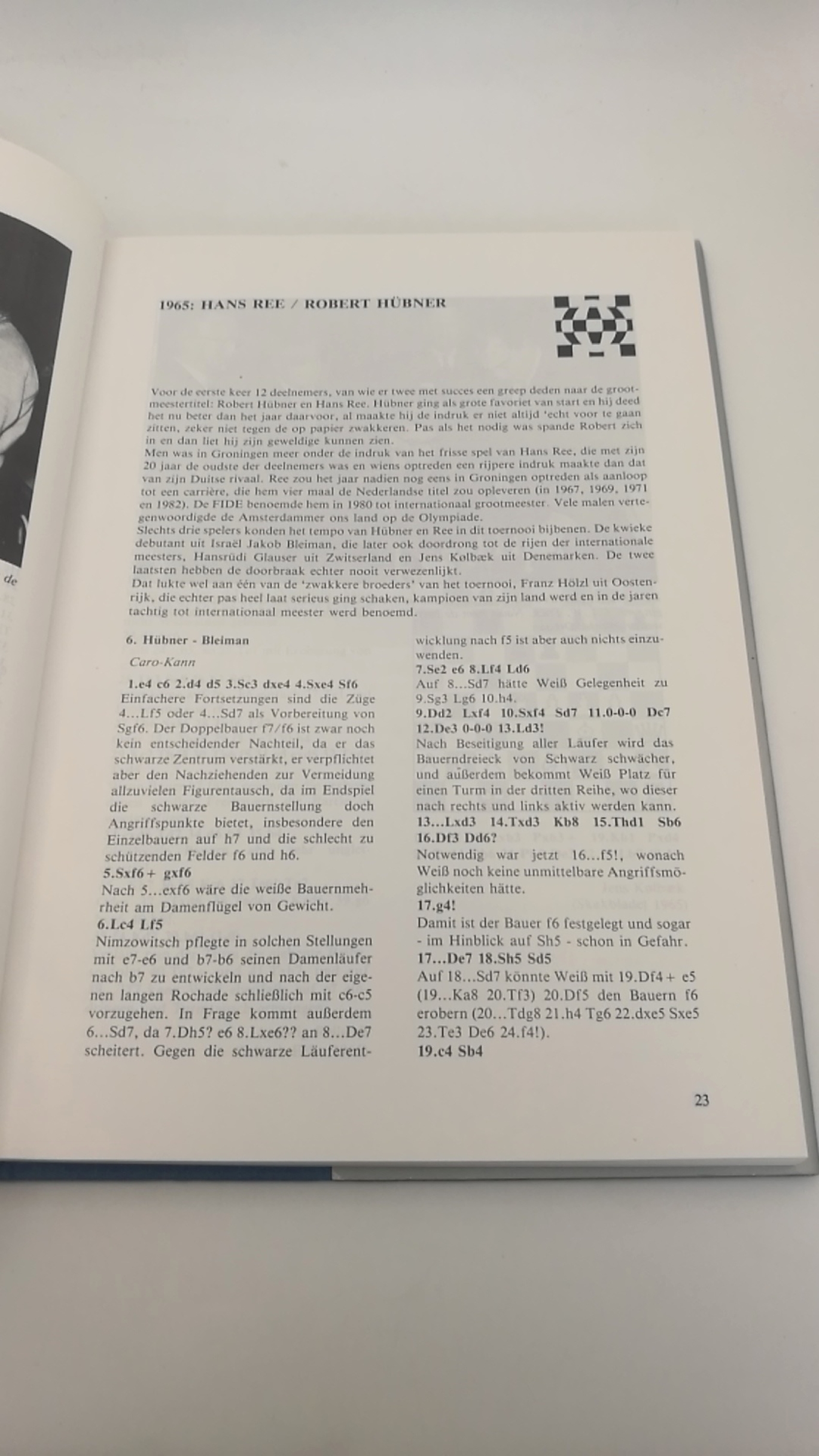 Ploeger, Menno: Groningen: 25 Jaar Euopees Schaak internationale Toernooien 1963-1987