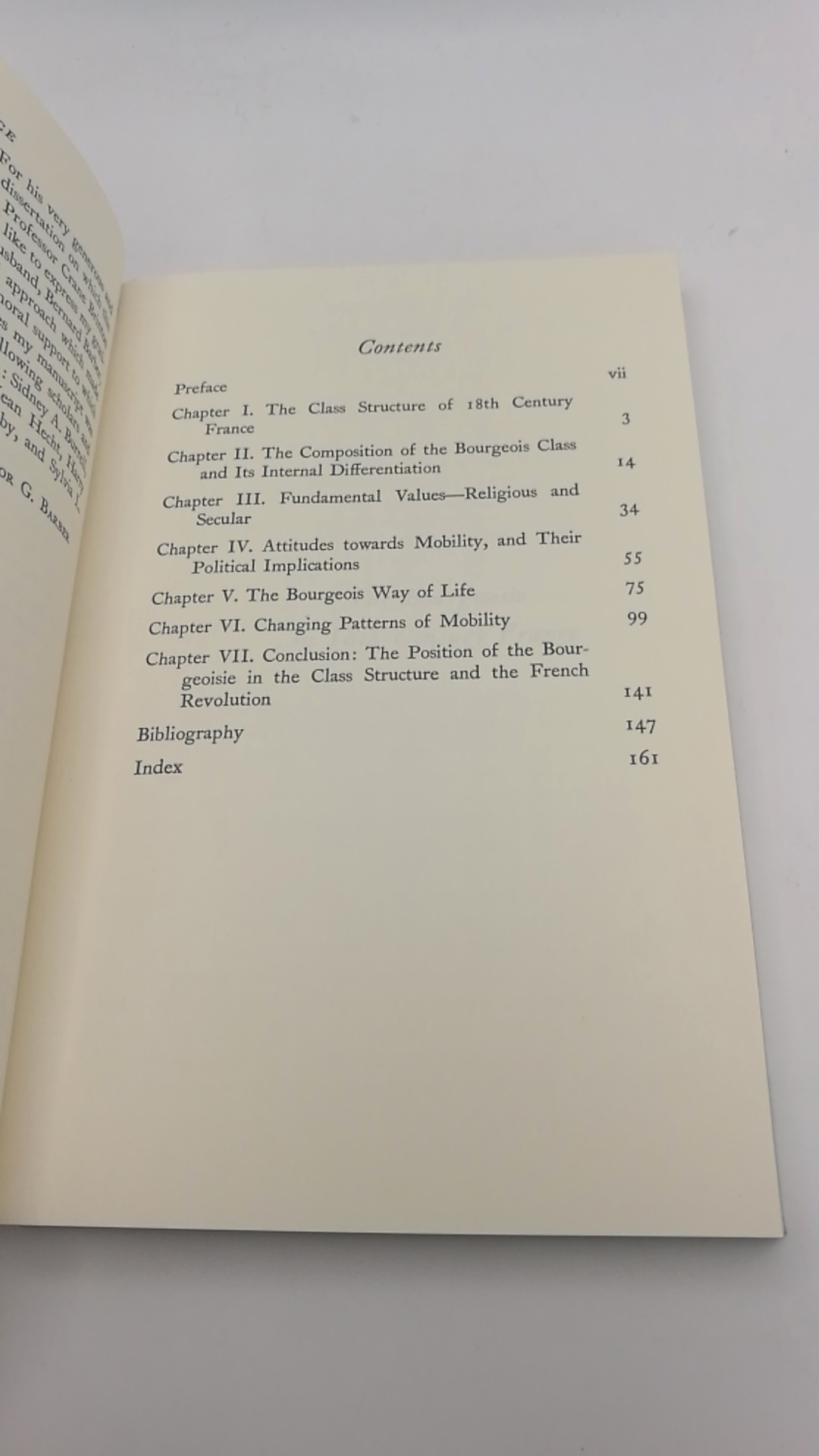 Barber, Elinor: The Bourgeoisie in 18th Century France