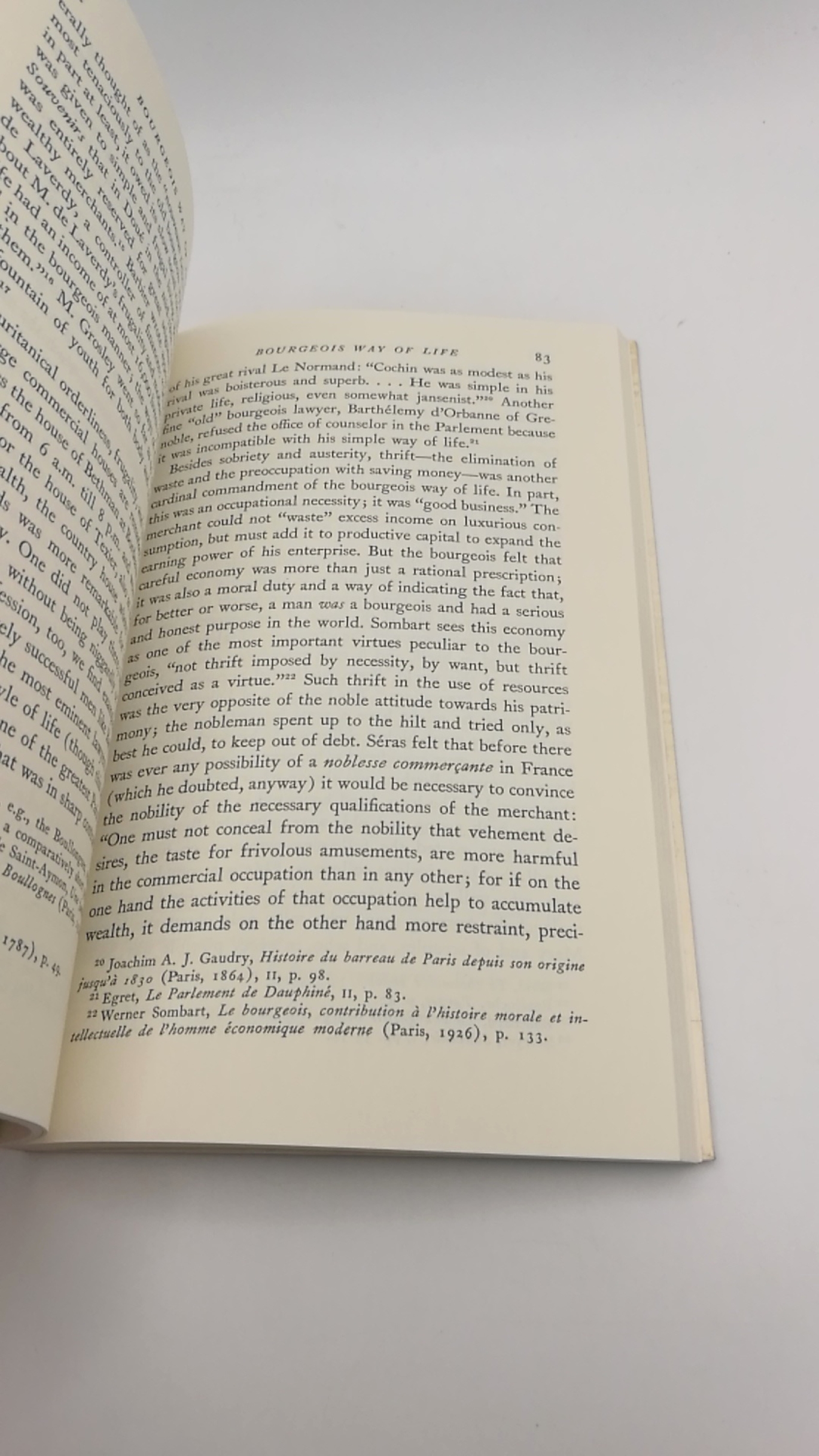 Barber, Elinor: The Bourgeoisie in 18th Century France