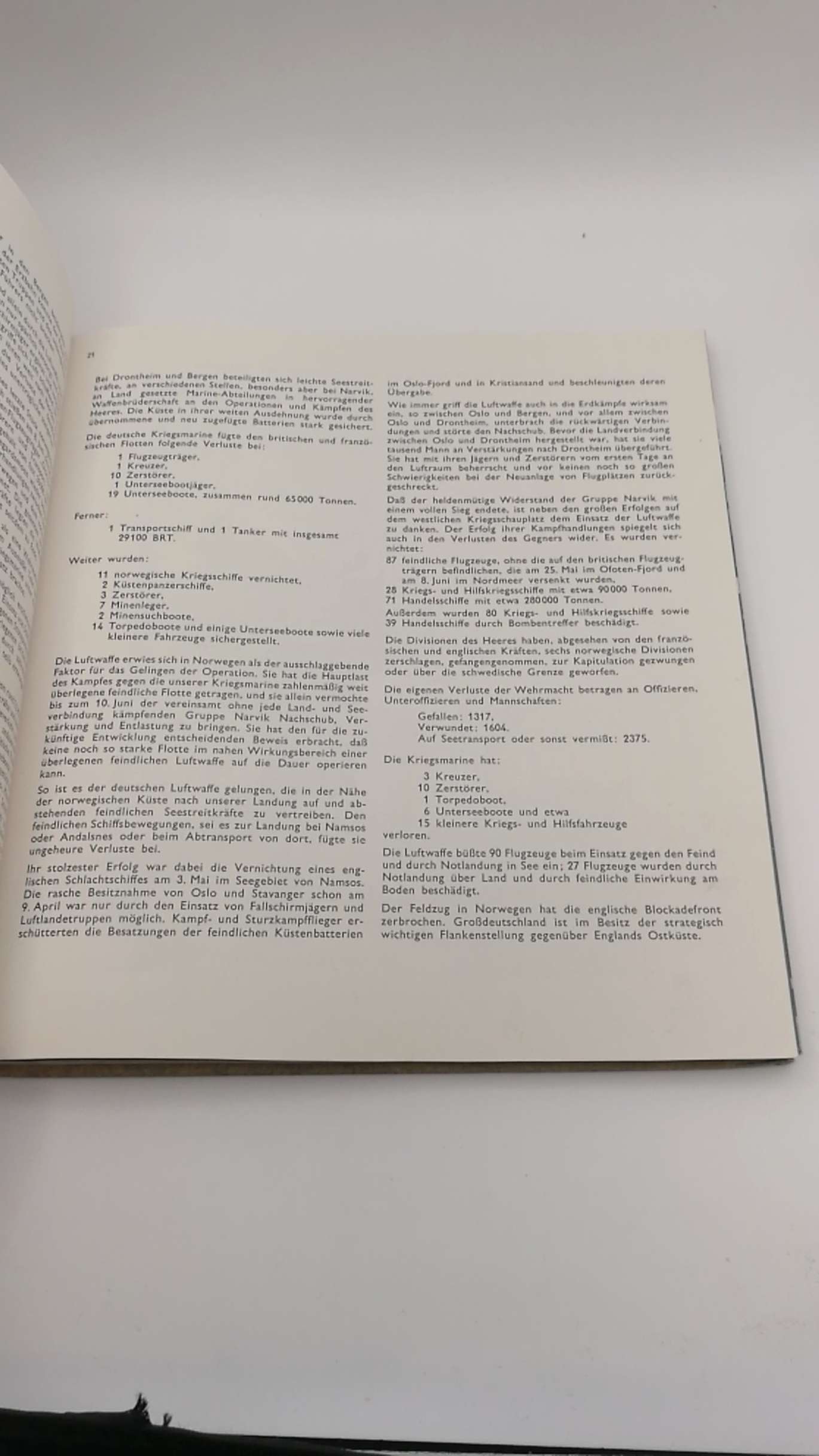 Heiss, Friedrich: Der Sieg im Norden Ein Bericht vom Kampf des deutschen Volksheeres in Dänemark und Norwegen. Mit einer außenpolitischen Einleitung von Legationsrat Günter Lohse und einem militärpolitischen Beitrag von Oberst Rudolf Ritter von Xylander.