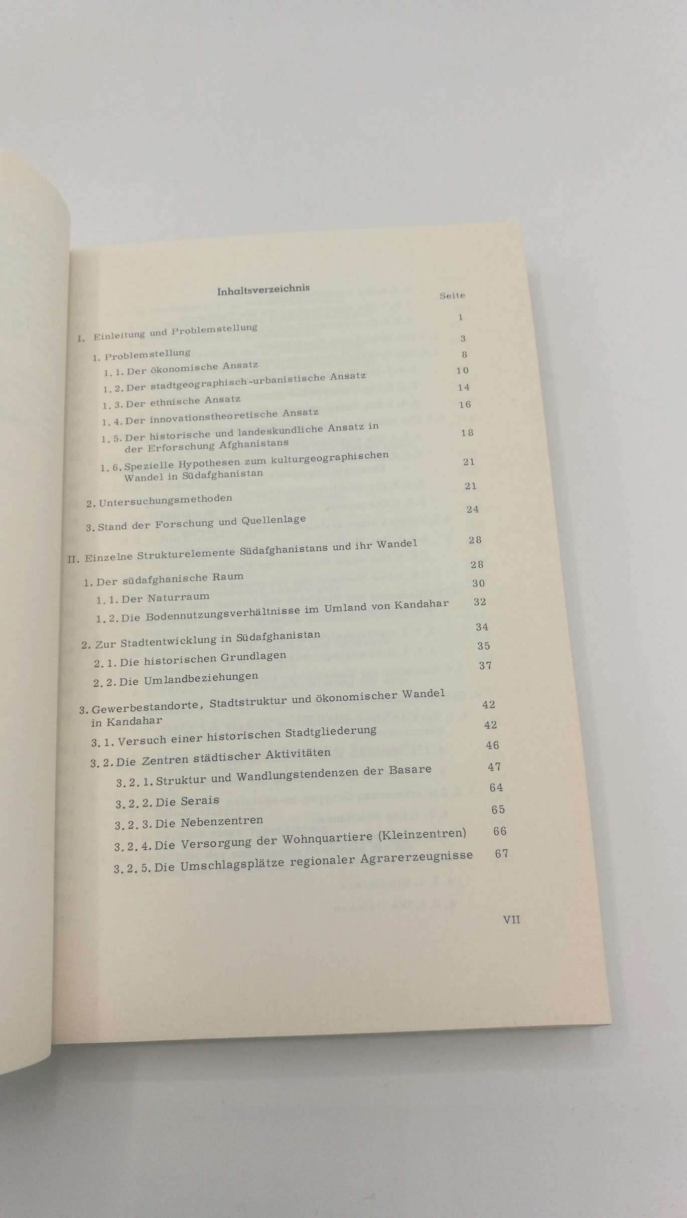 Wiebe, Dietrich: Stadtstruktur und kulturgeographischer Wandel in Kandahar und Südafghanistan.