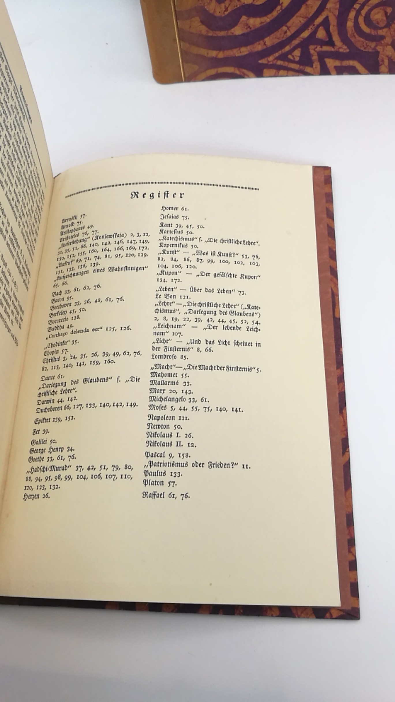 Tolstoi, Leo R.: Tagebuch. 1895-1903 (=2 Bände)