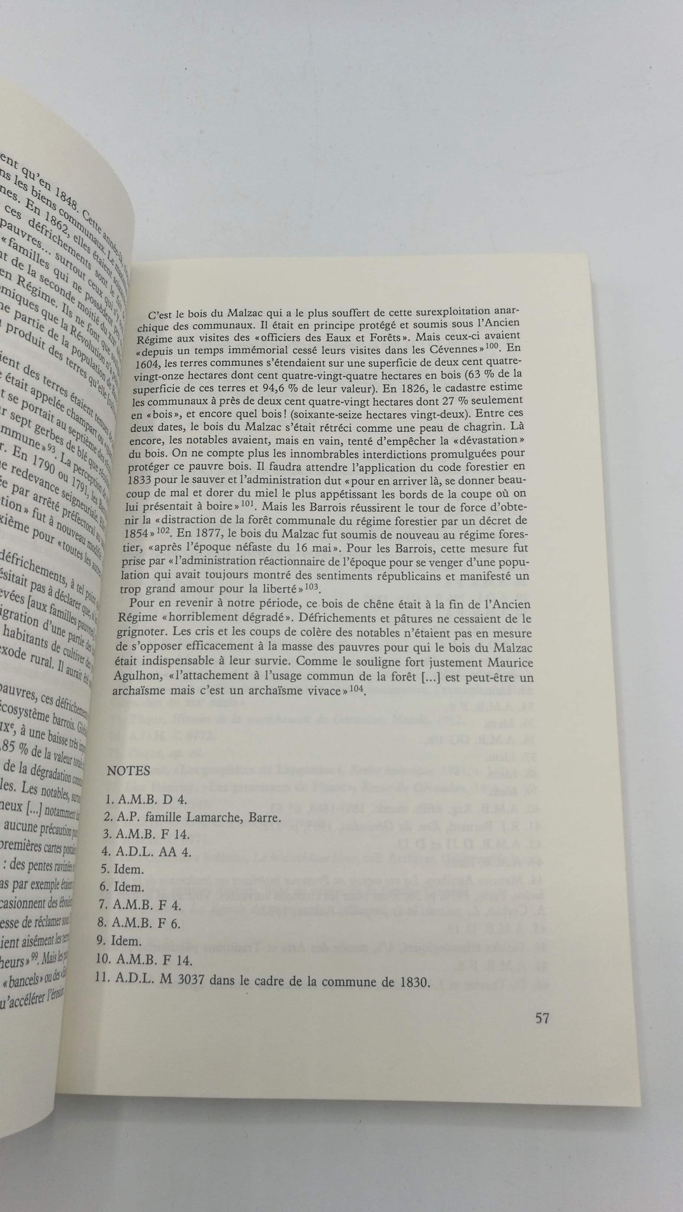 Chabrol, Jean-Paul: La Cévenne au Village Barre-des-Cevennes sous l Ancien Regime (1560-1830)