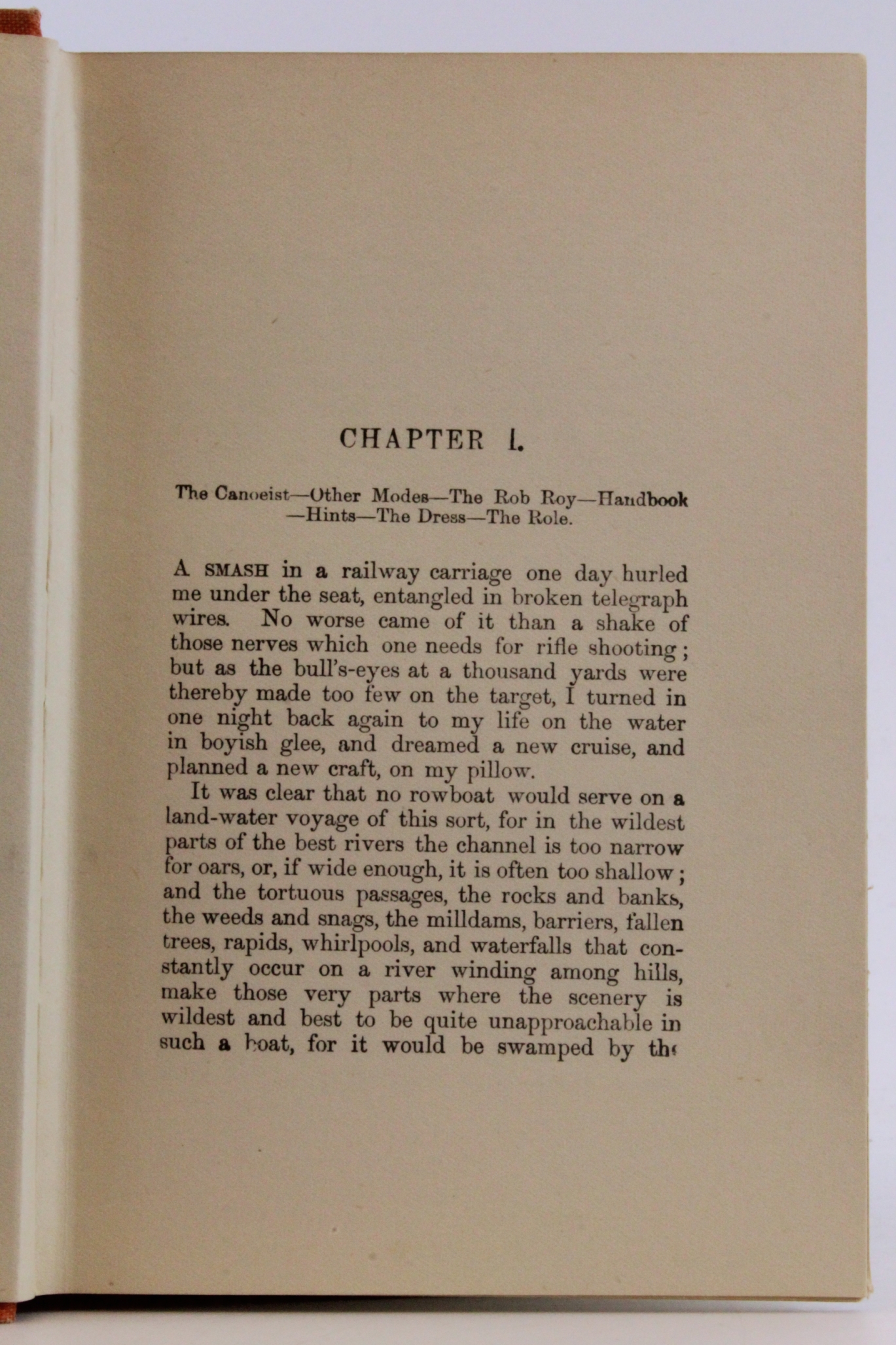 Macgregor, J.: A Thousand Miles in the Rob Roy Canoe On Rivers and Lakes of Europe