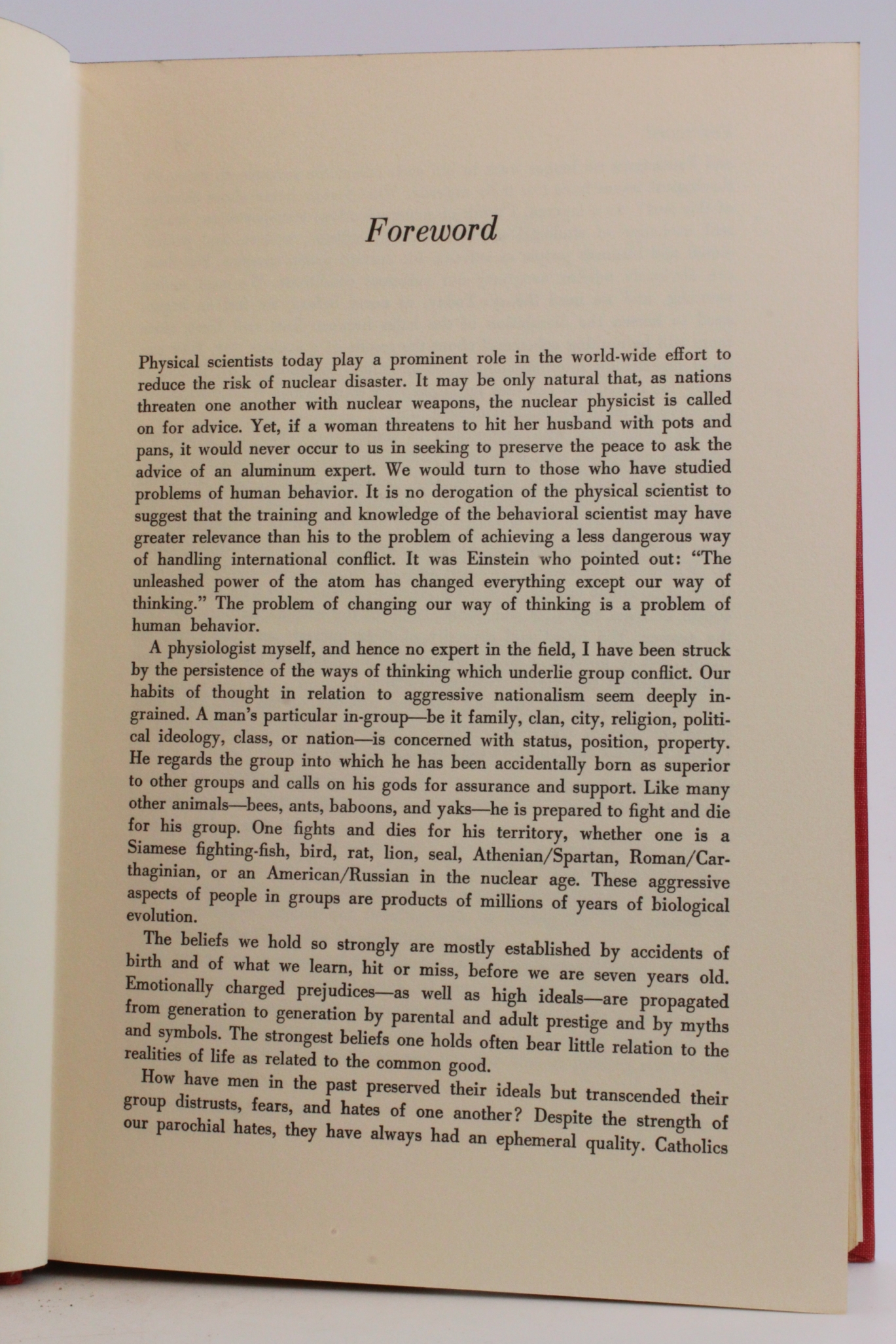 Fisher, Roger: International conflict and behavioral science The Craigville Papers