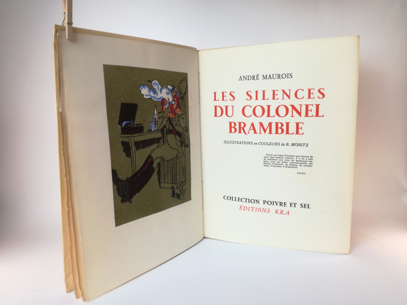 Maurois, A.: Les Silences du Colonel Bramble