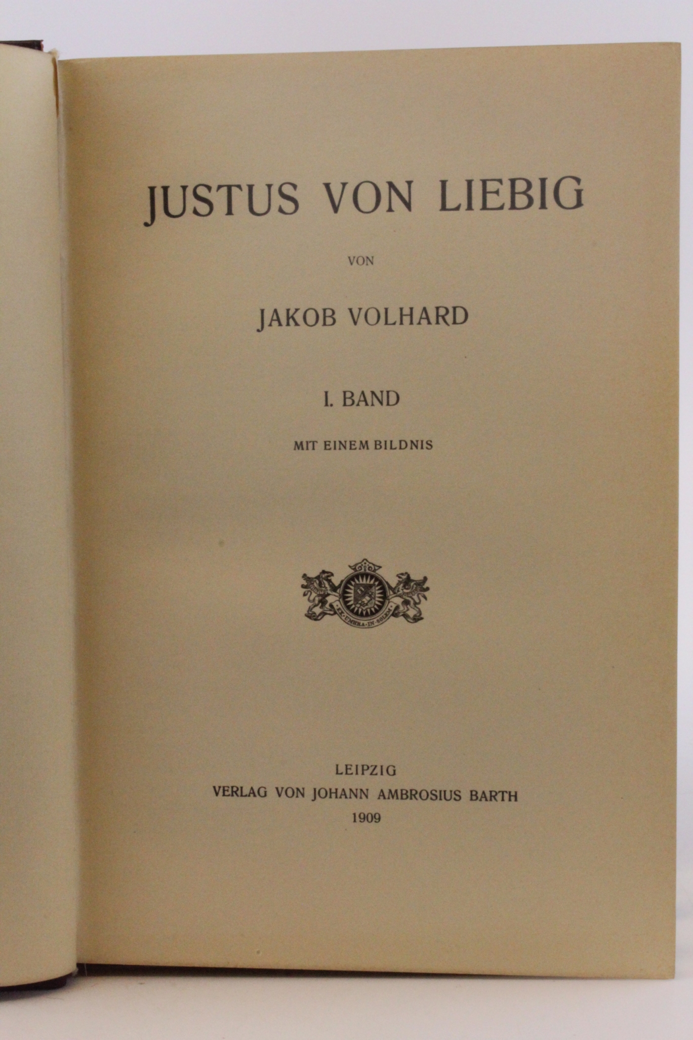 Jacob Volhard: Justus von Liebig.