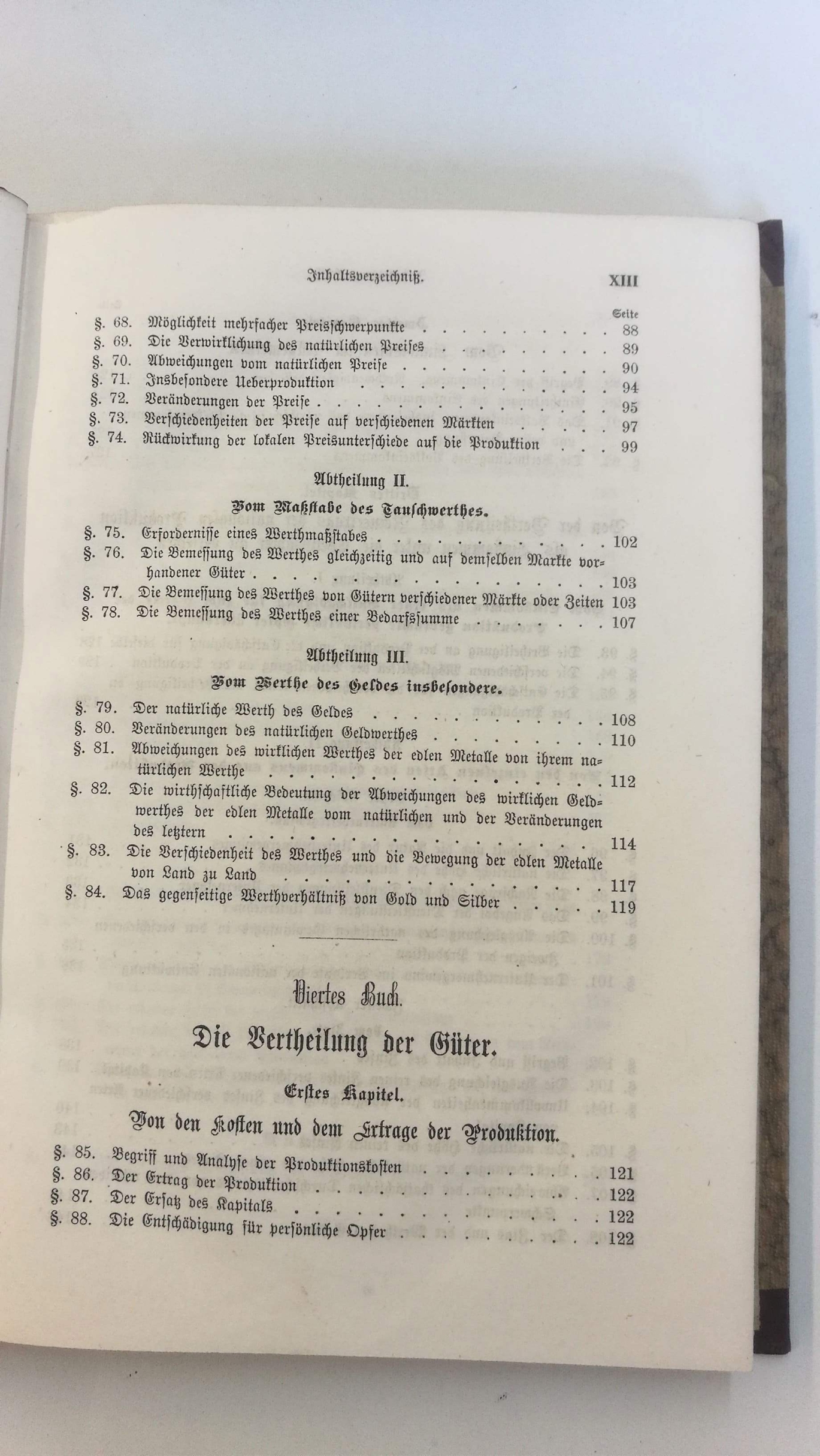 Mangoldt, H. von: Grundriß der Volkswirthschaftslehre Für das Selbststudium wie für den Unterricht an Lehranstalten