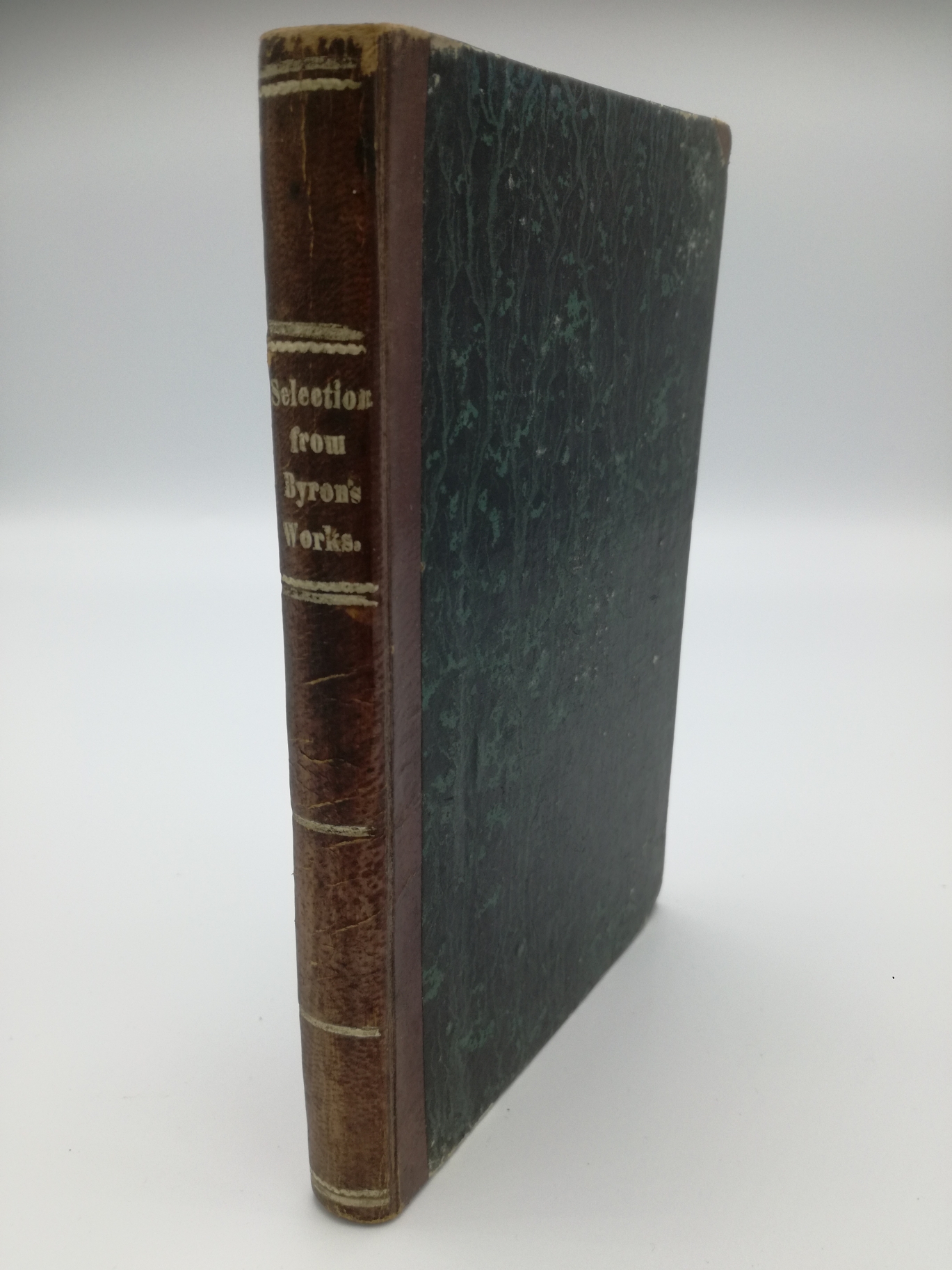 Graeser, Charles: A selection from Lord Byron's Poetical Works Intended for the use of young people and provided with explanatory german notes